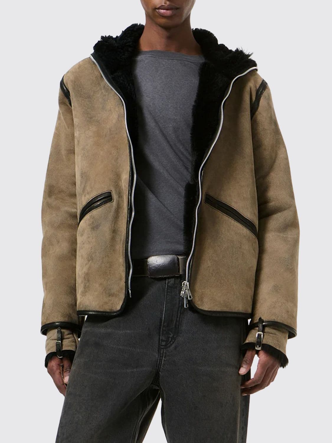Our Legacy Jacket Men color Brown