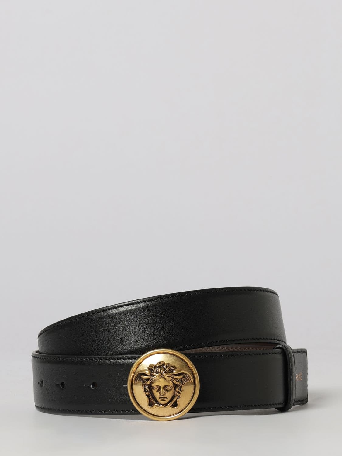 Versace Belt Men color Black