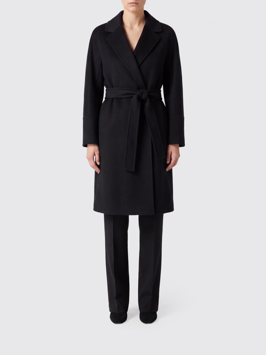 's Max Mara Coat Woman color Black