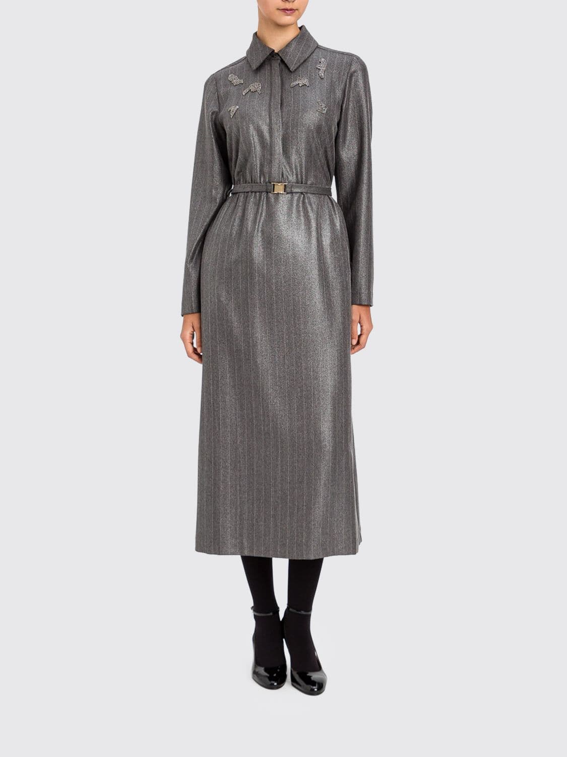 Actitude Twinset Dress Woman color Charcoal