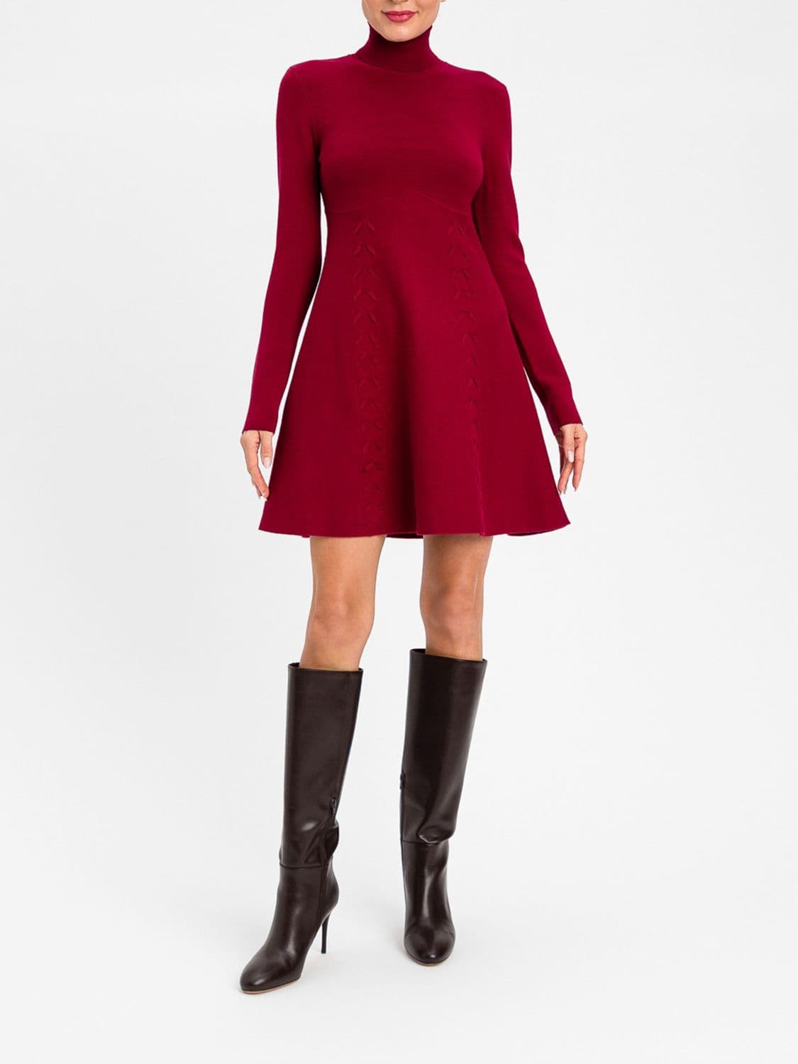 Actitude Twinset Dress Woman color Burgundy