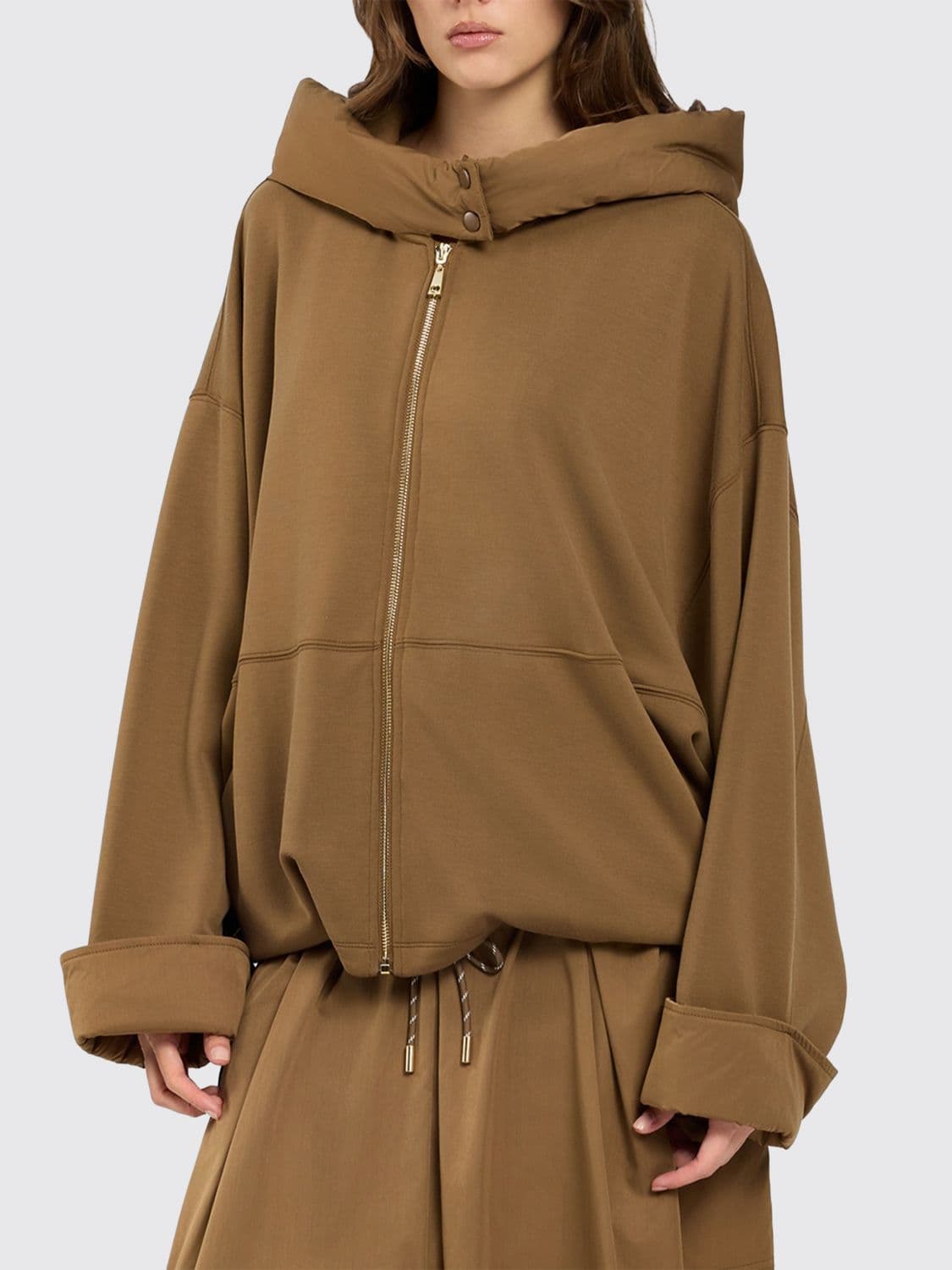 Twinset U & b Sweatshirt Woman color Brown