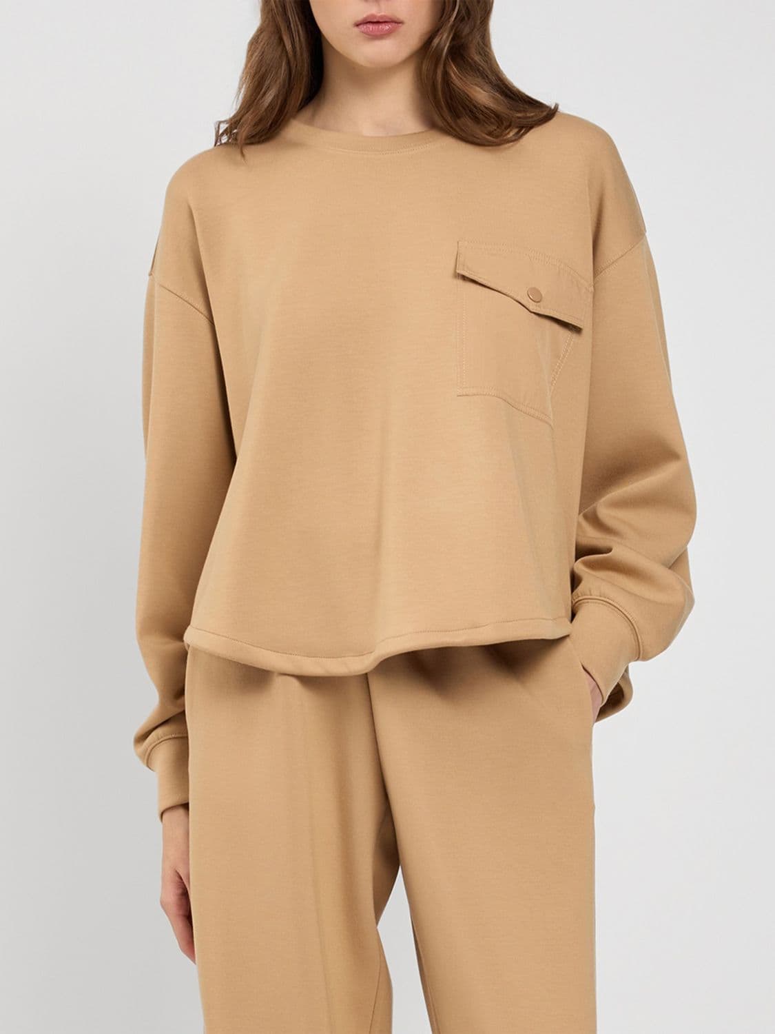 Twinset U & b Sweatshirt Woman color Beige