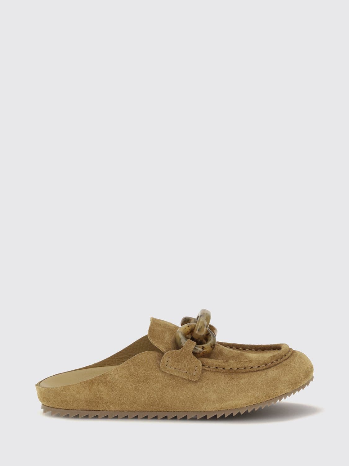 Pedro Garcia Suede Mules with Notched EVA Sole