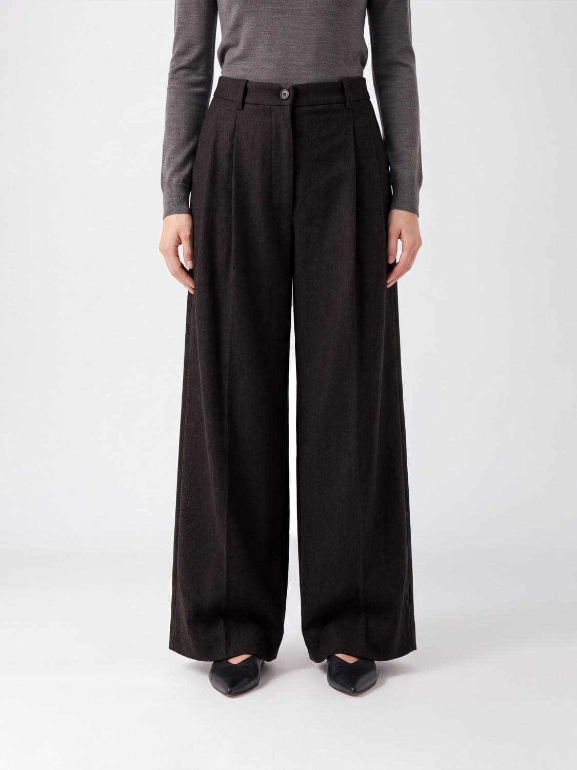 Ralph Lauren Pants Woman color Grey