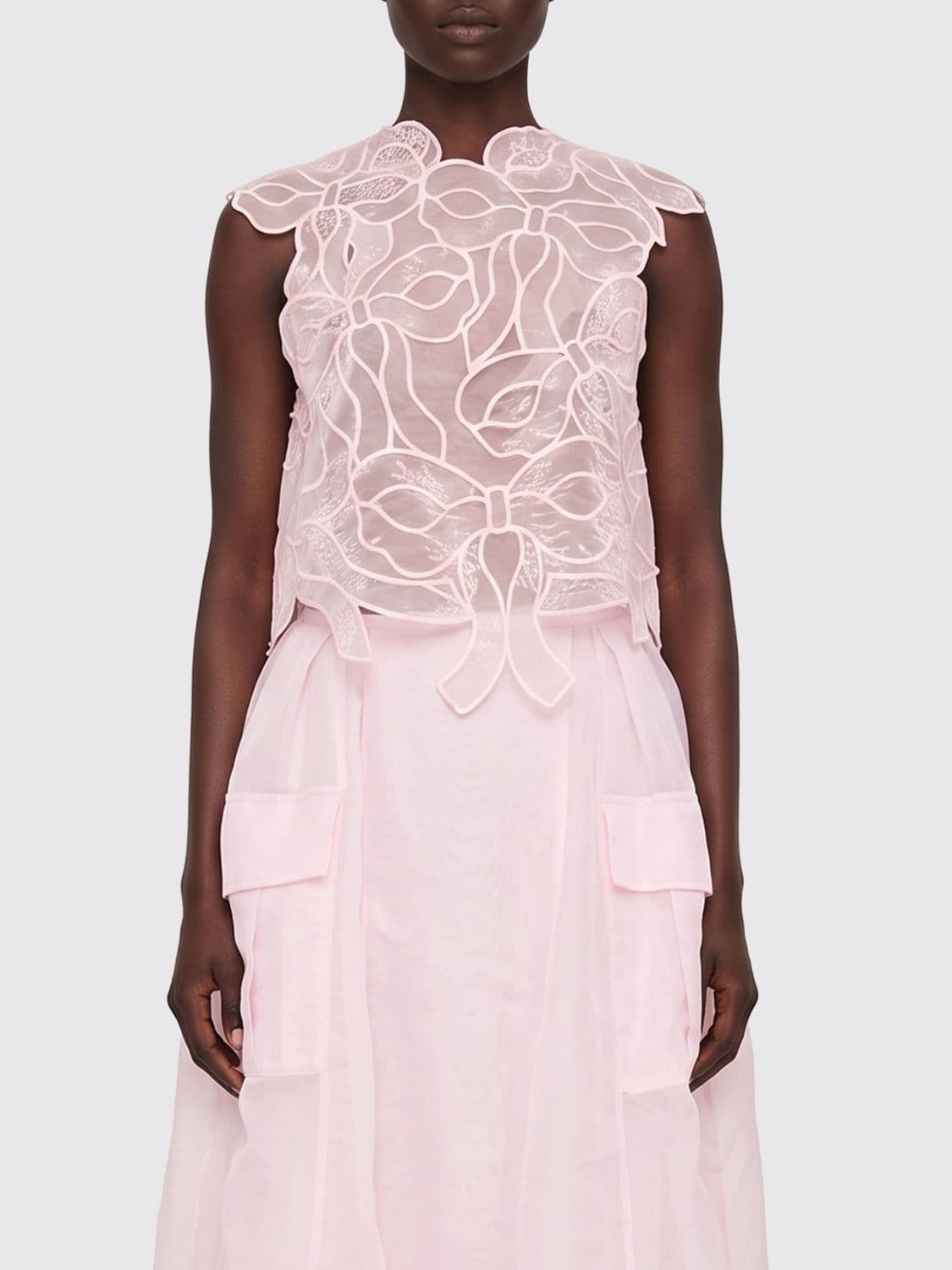 Cecilie Bahnsen Top Woman color Pink