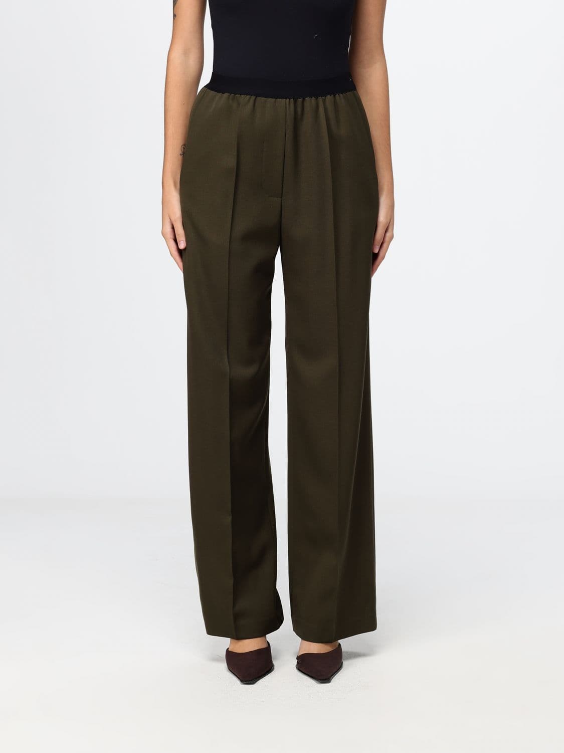 Ter Et Bantine Pants Woman color Olive