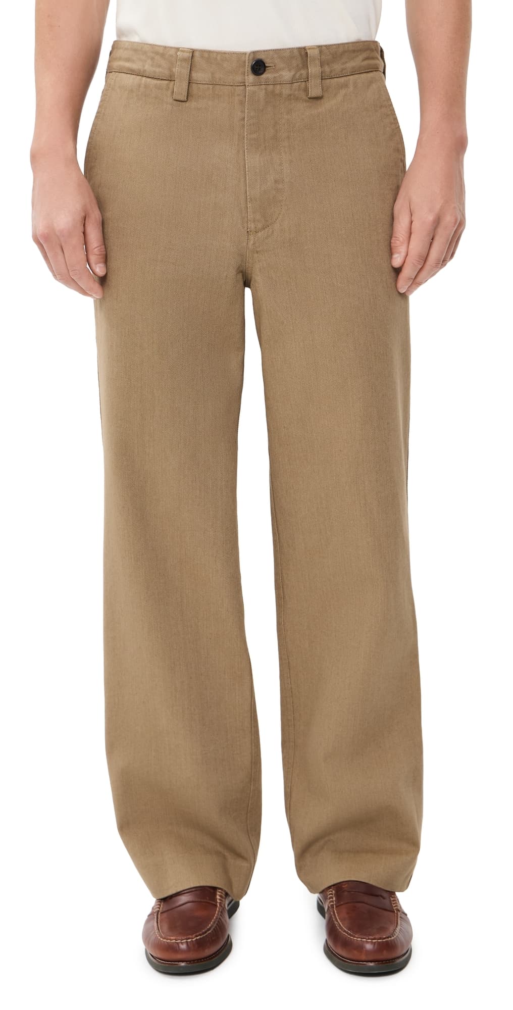 Aaron Levine Sulphur Dyed Workwear Pants Dune
