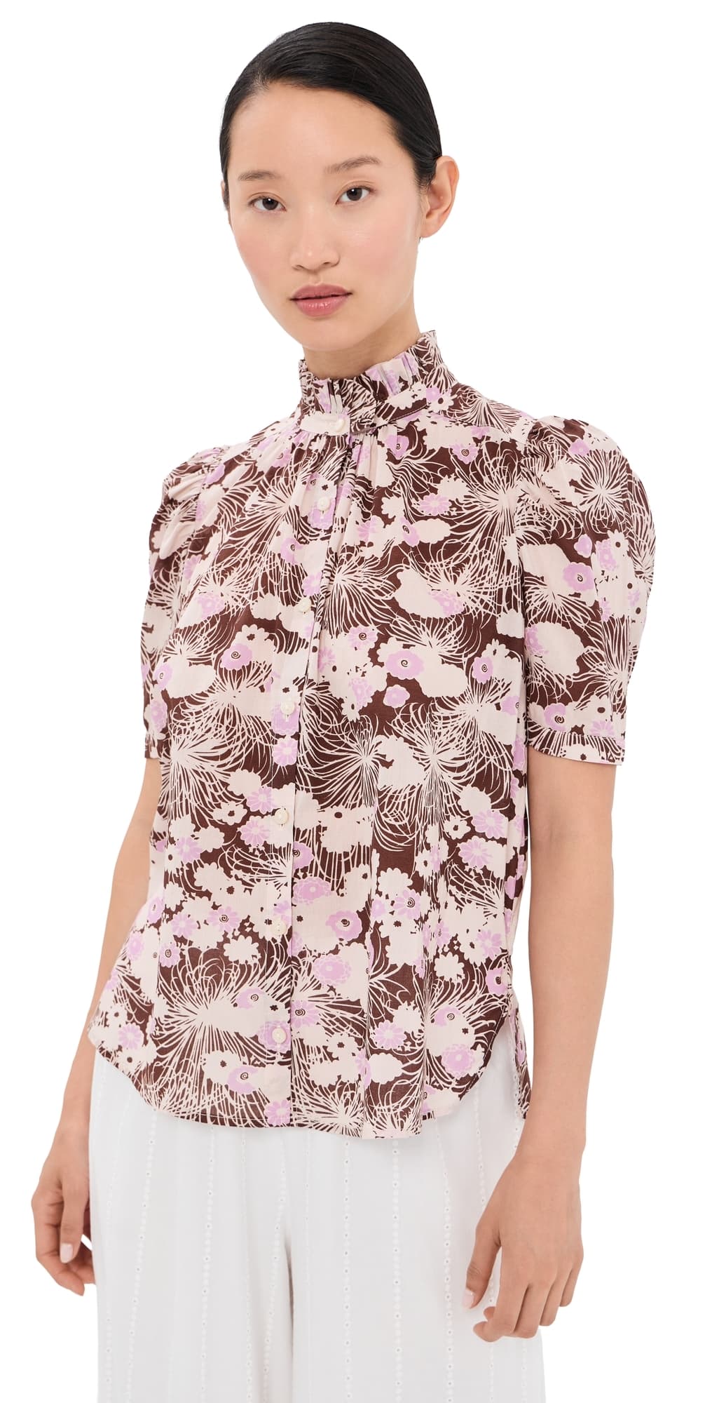 Alix of Bohemia Winnie Dandelion Dusk Shirt Dark Brown