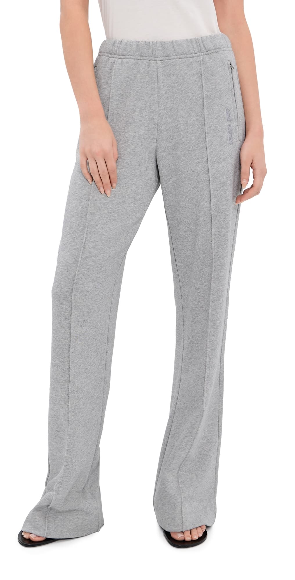 Acne Studios Jersey Trousers Grey Melange