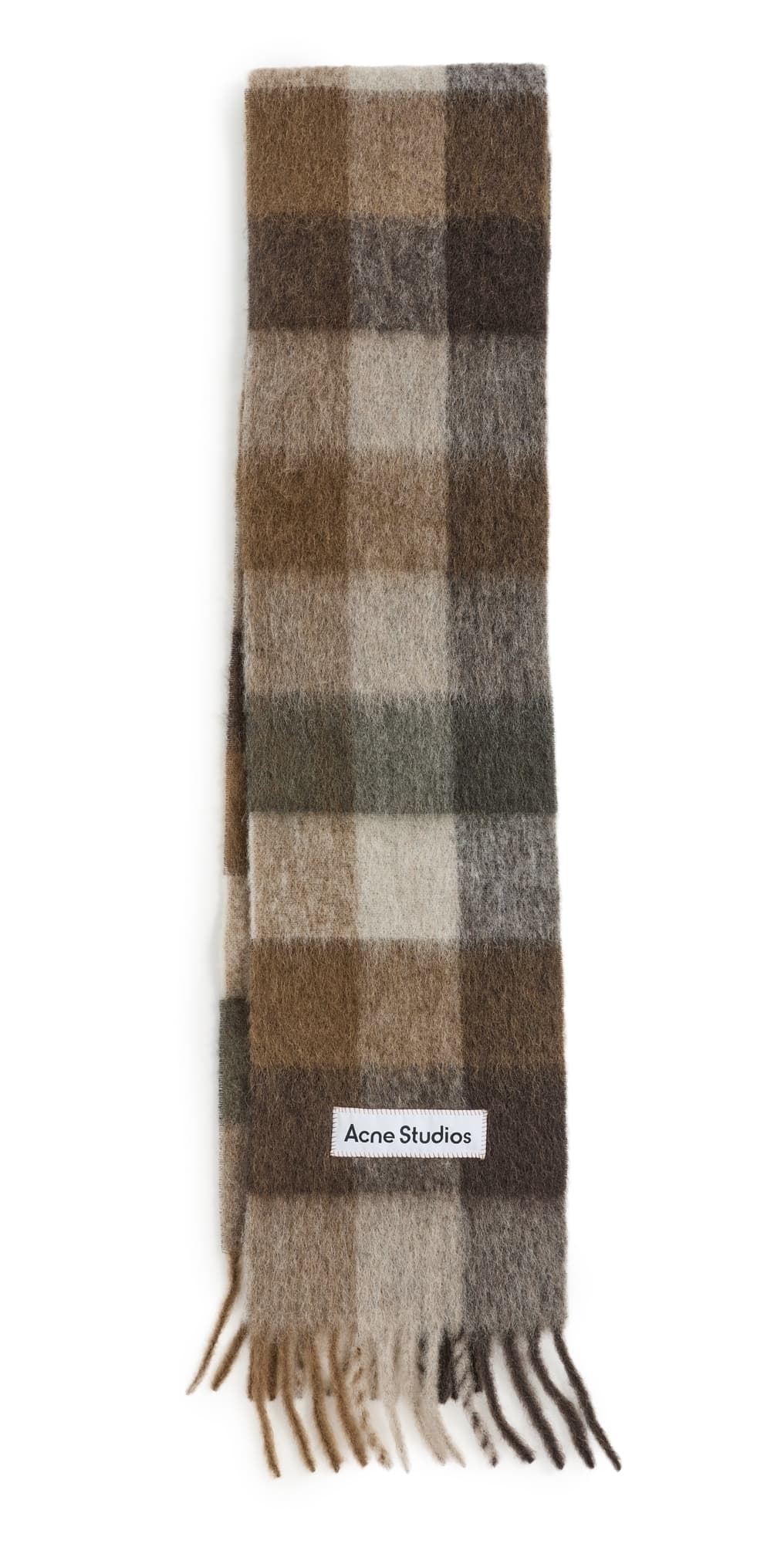 Acne Studios Vally Scarf Brown