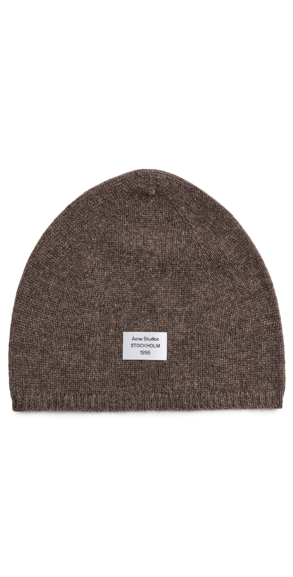 Acne Studios Cashmere Kassias Beanie Walnut Brown