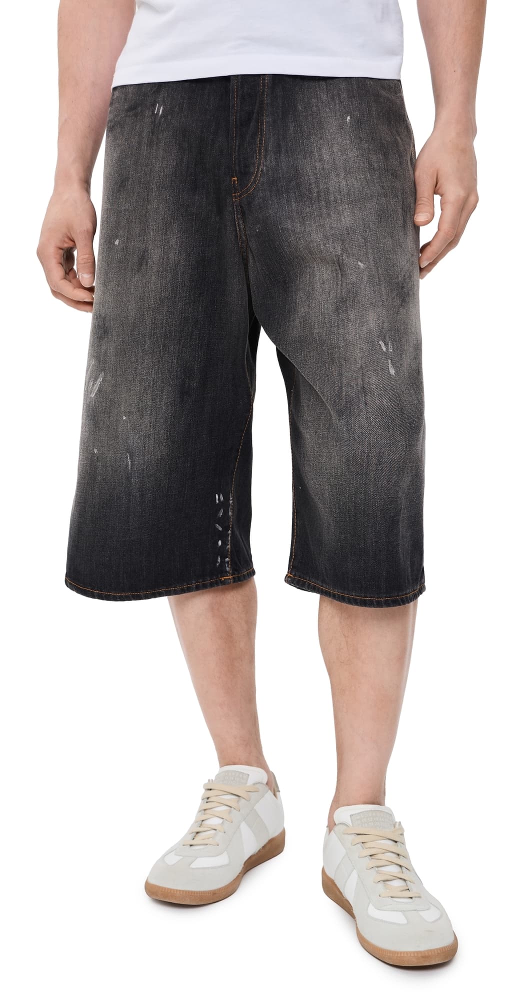 Acne Studios Judda Trafalgar Denim Shorts Black