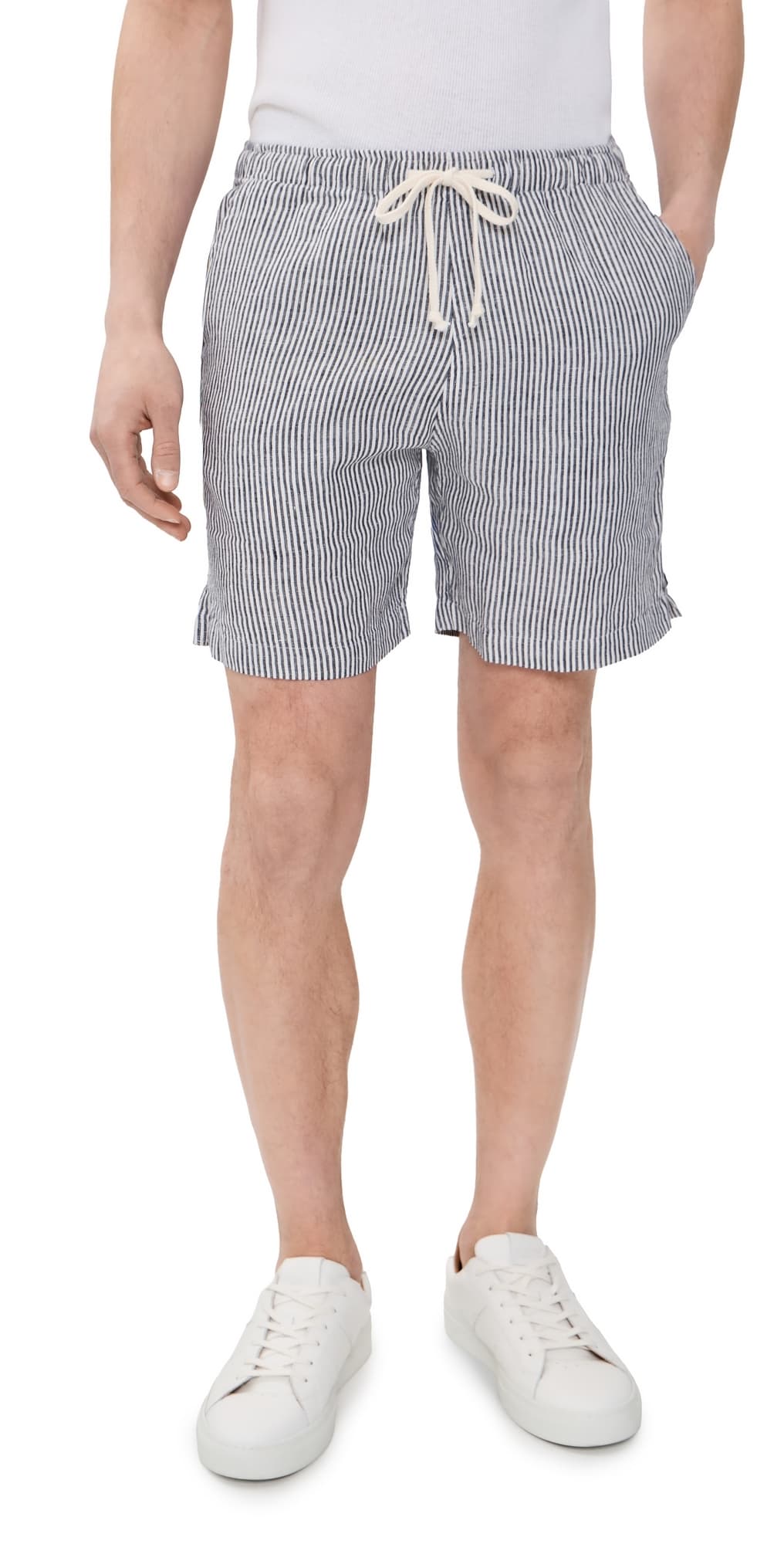 Alex Crane Linen Bo Shorts 7 Lines