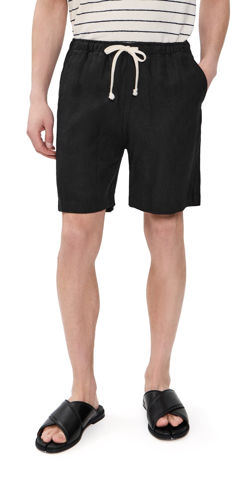 Alex Crane Linen Bo Shorts 7 Night
