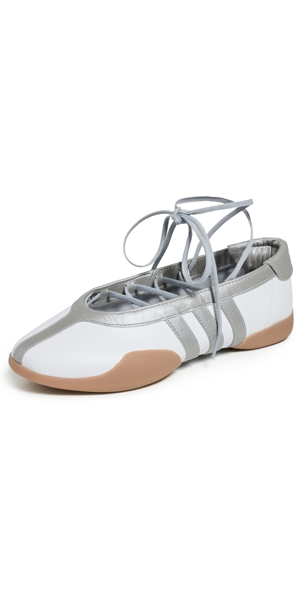 adidas Taekwondo Mei Ballet Shoes Ftwr White/Silver Met/Gum 3