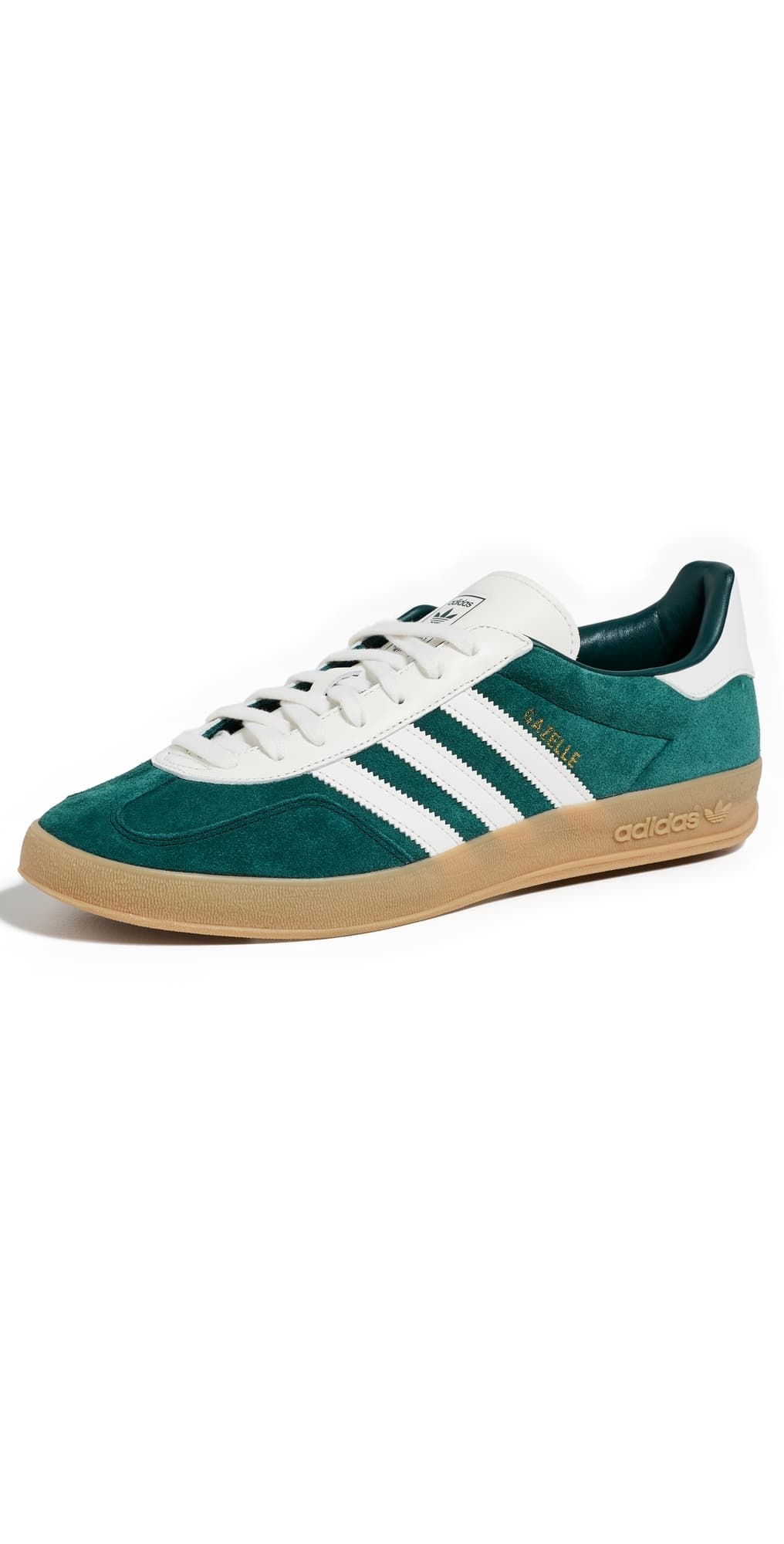 adidas Gazelle Indoor Sneakers Aurora Ivy/Core White/Gum 3
