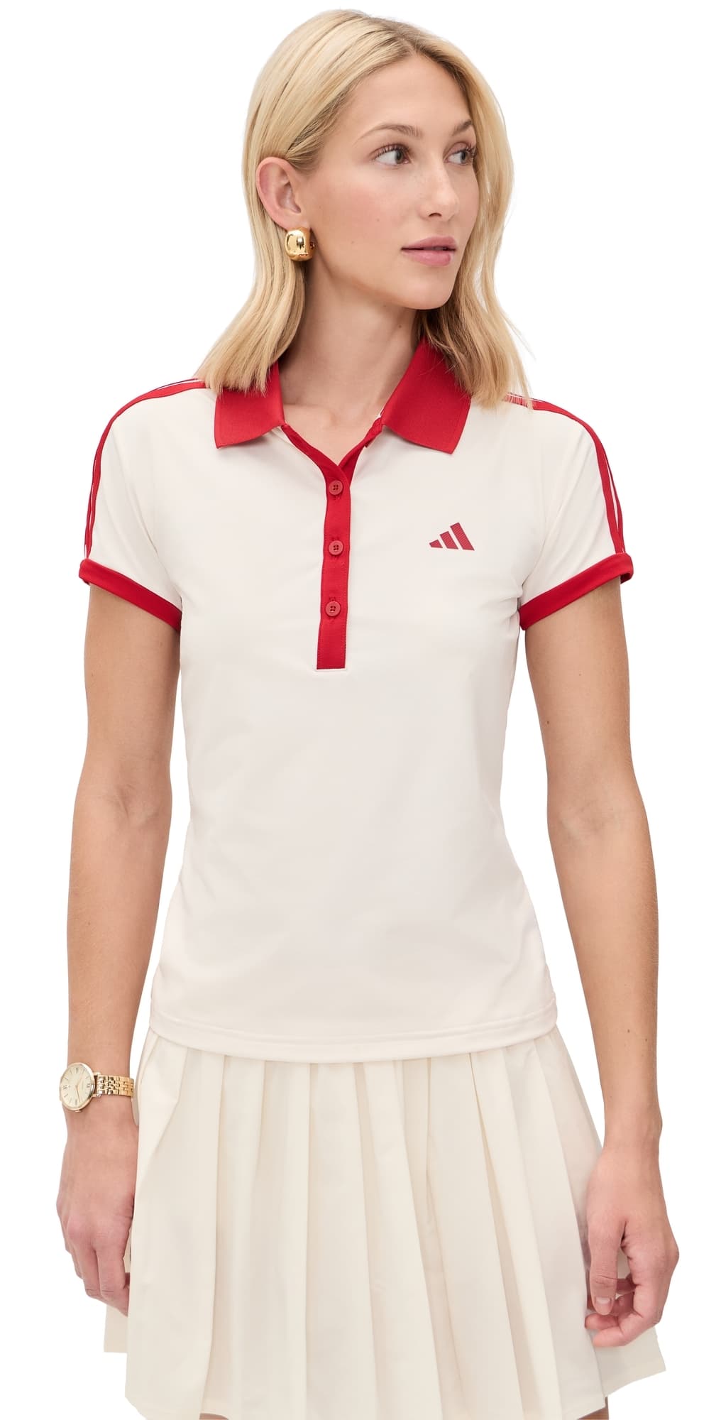 adidas Heritage Polo Chalk White