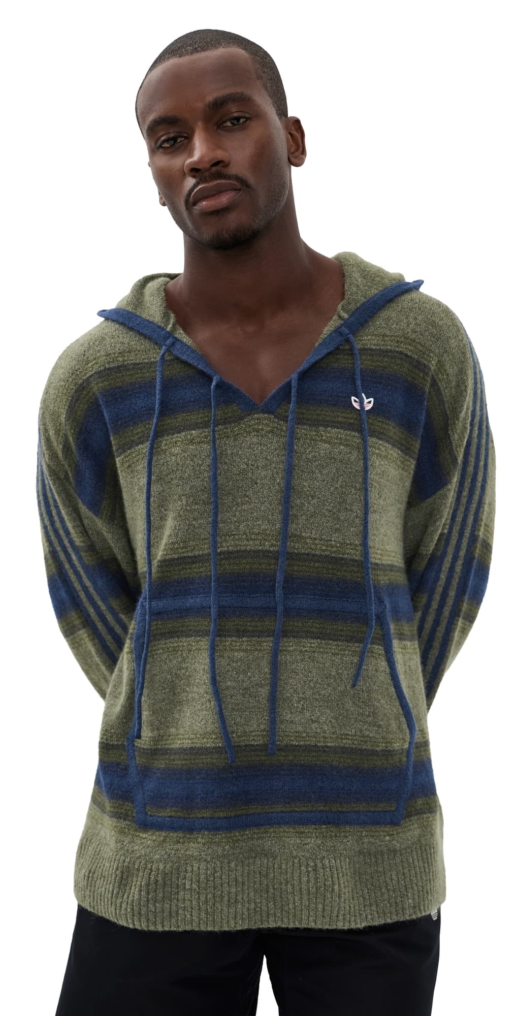 adidas x Edison Chen Baja Hoodie Trace Khaki/Tech Indigo