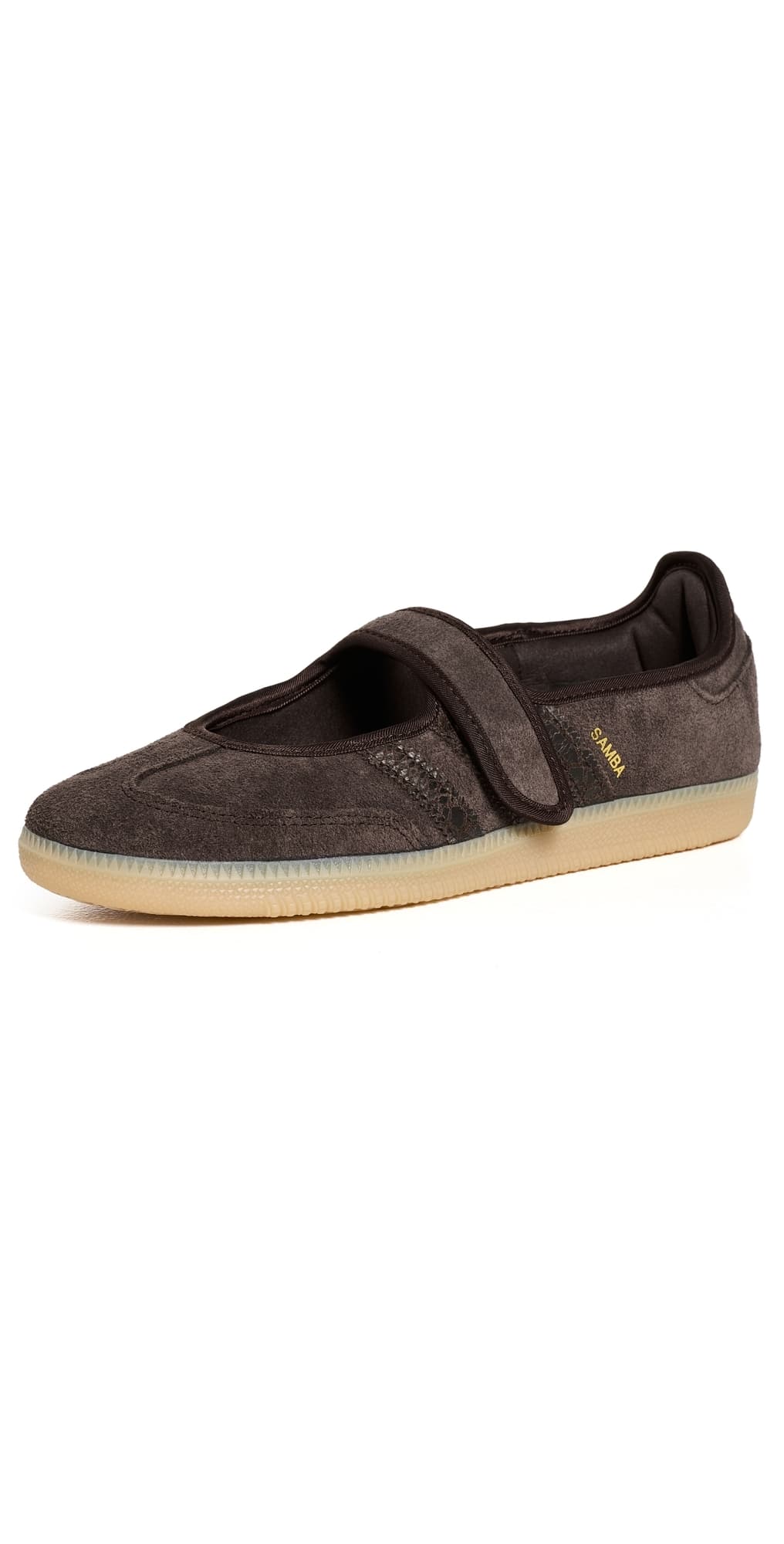 adidas Samba Jane Shoes Aurora Coffee/Gold Met