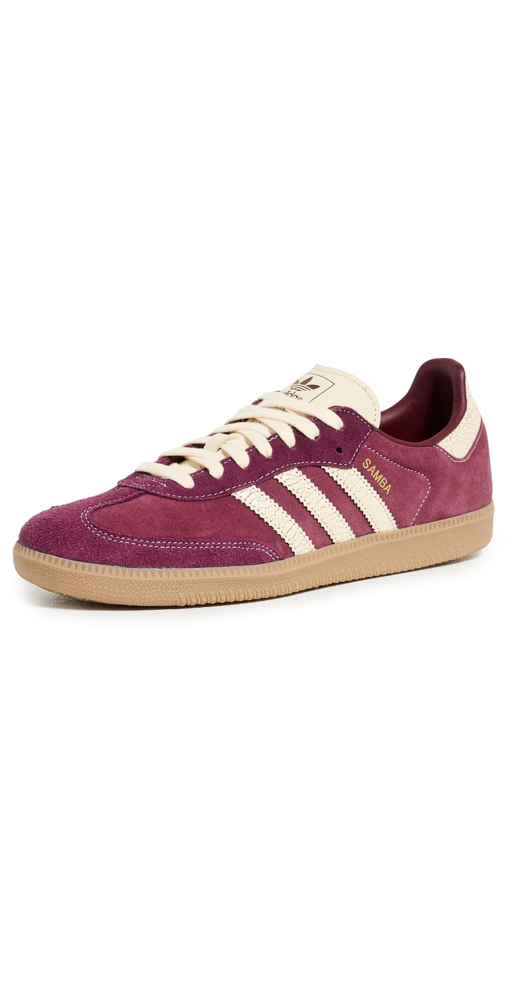 adidas Samba OG Sneakers Shadow Red/Warm Vanilla/Gum 4