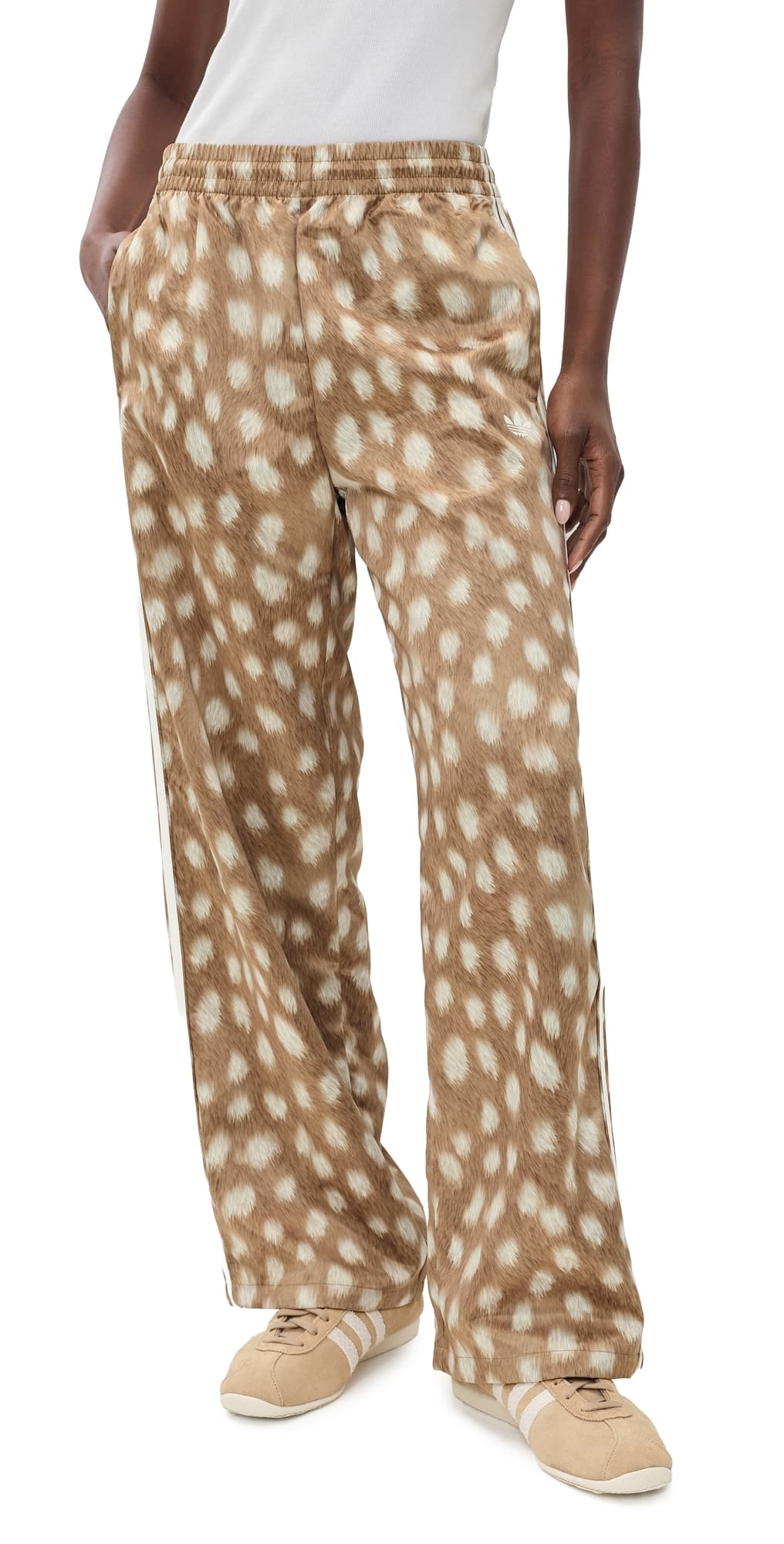 adidas AOP Adibreak Track Pants Brown Desert