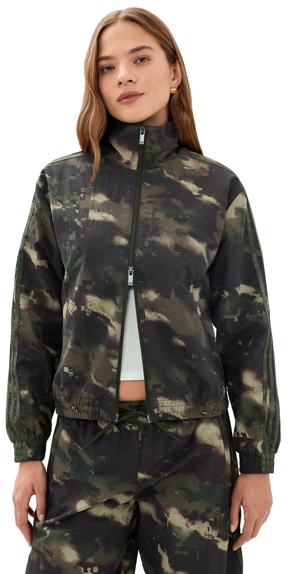 adidas Camouflage Loose Track Top Night Cargo