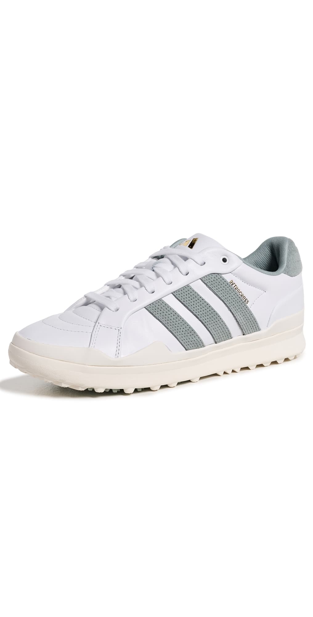 Adidas Golf Retrocross Gripmore Golf Shoes White/Wonder Sage/Off White