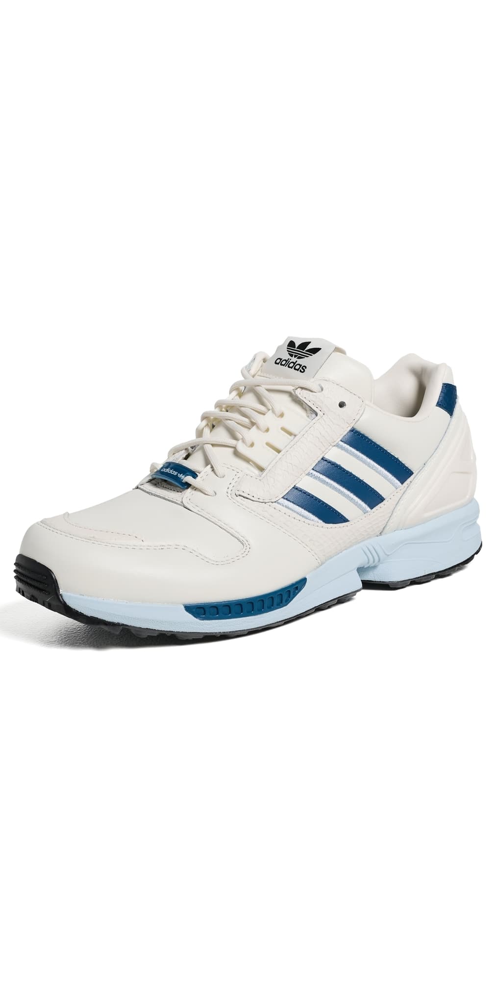 Adidas Golf ZX 800 Spikeless Golf Shoes Off White/Dusky Petrol/Sky