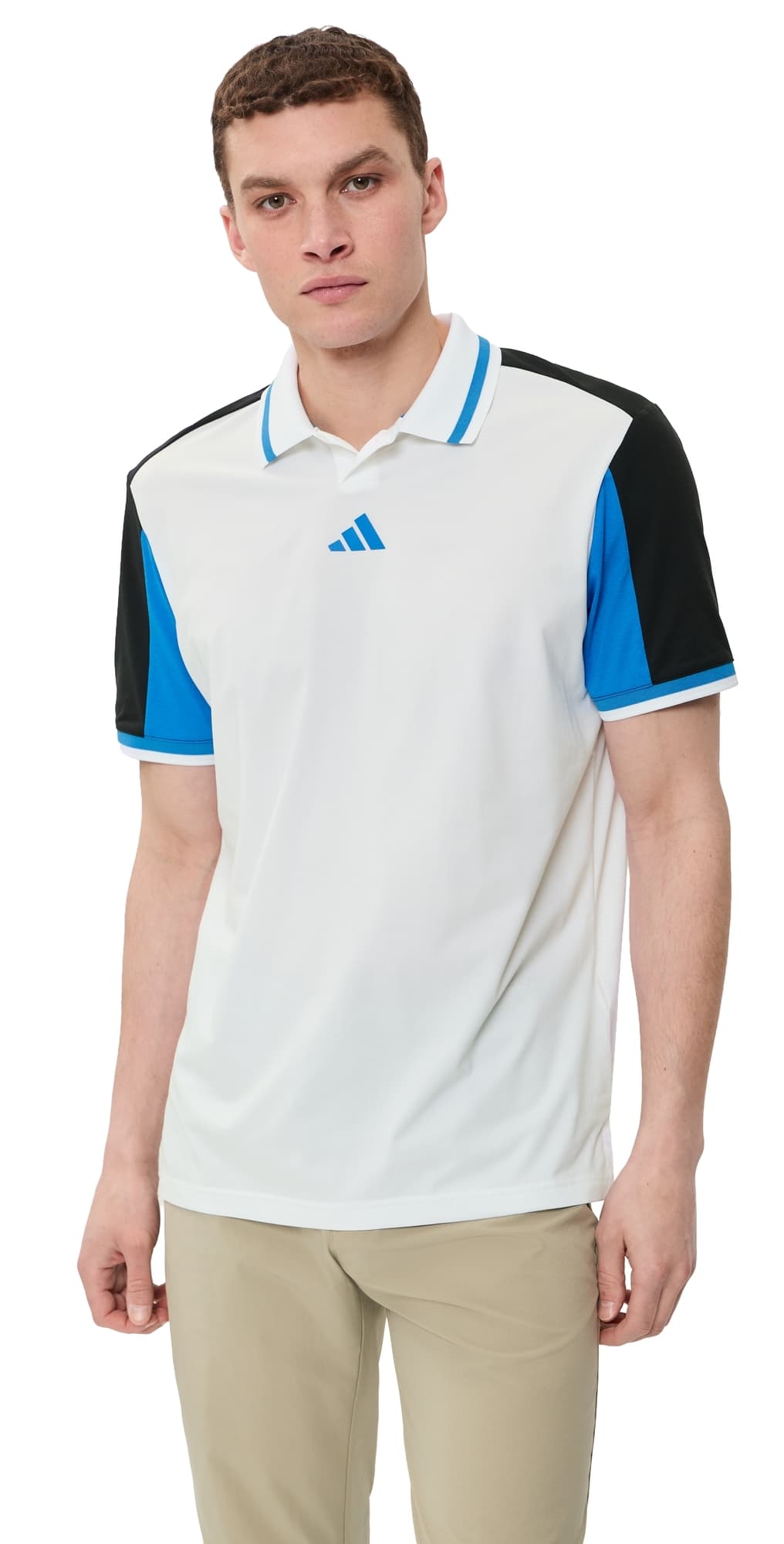 Adidas Golf Beyond Vent Polo Shirt White/Black
