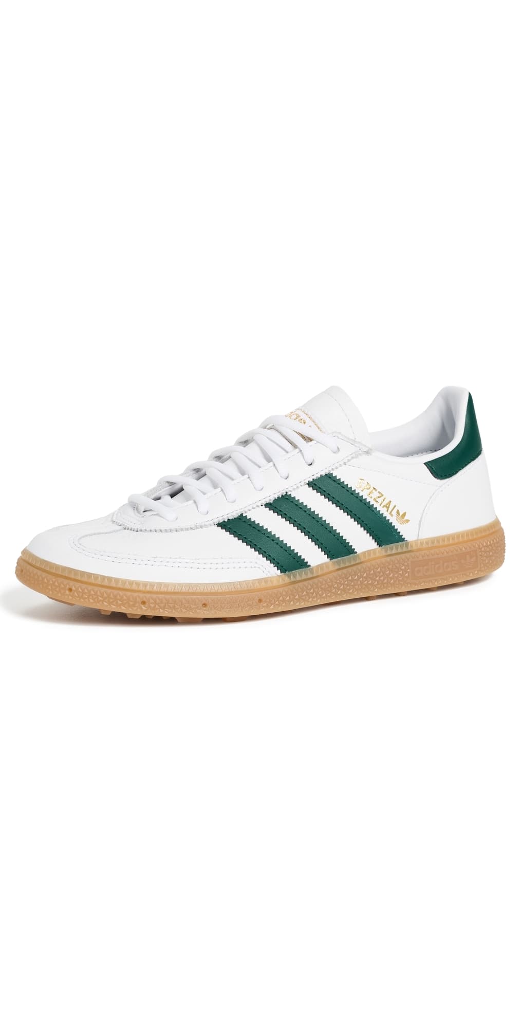 Adidas Golf Spezial Golf Shoes white/collegiate green/gum 3