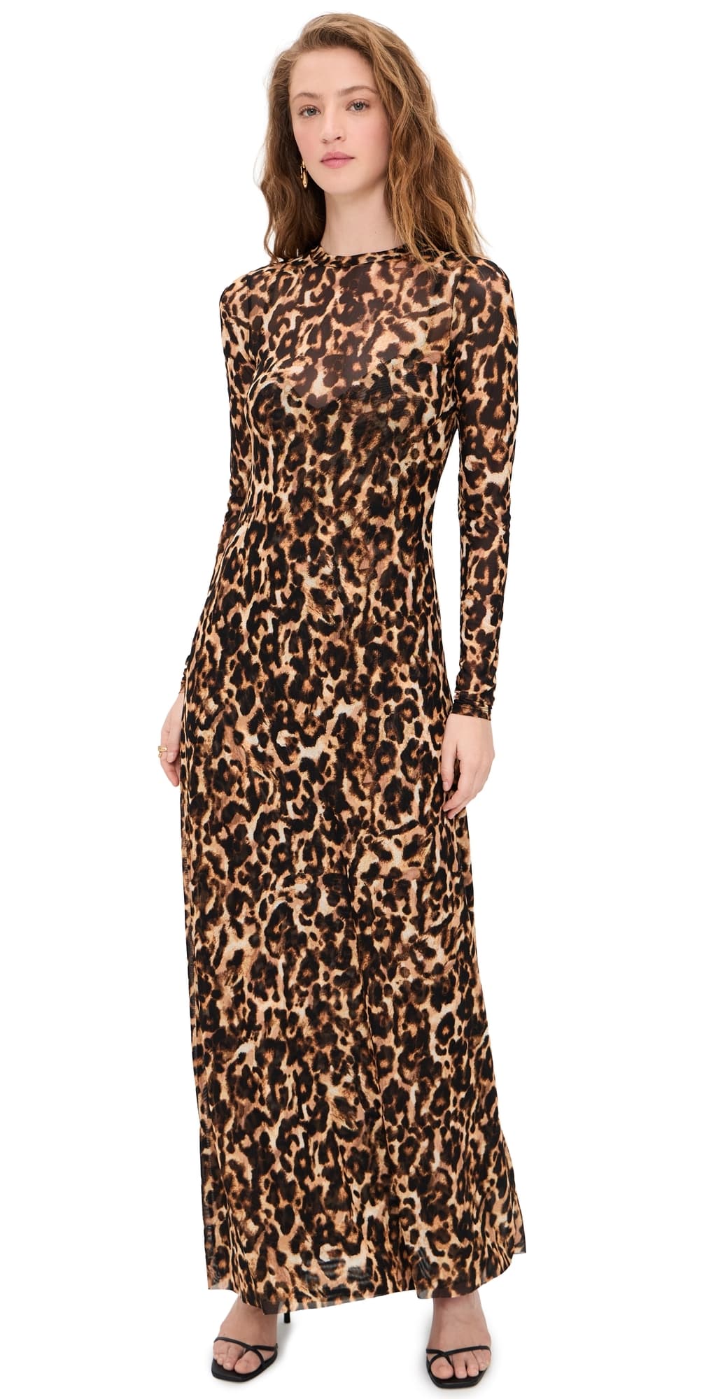 AFRM Paola Dress Winter Animal