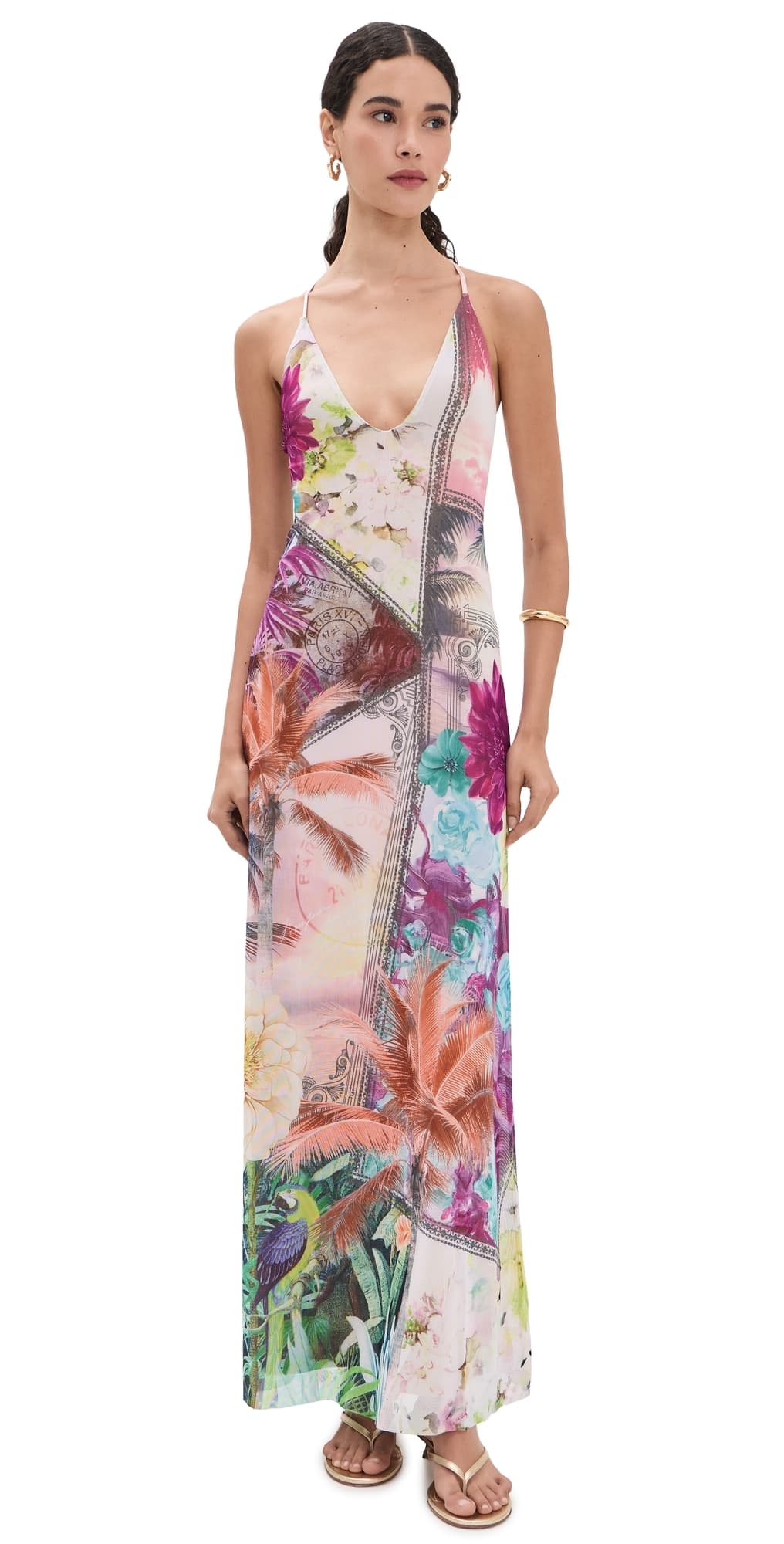 AFRM Romy Dress Vacation Tropic