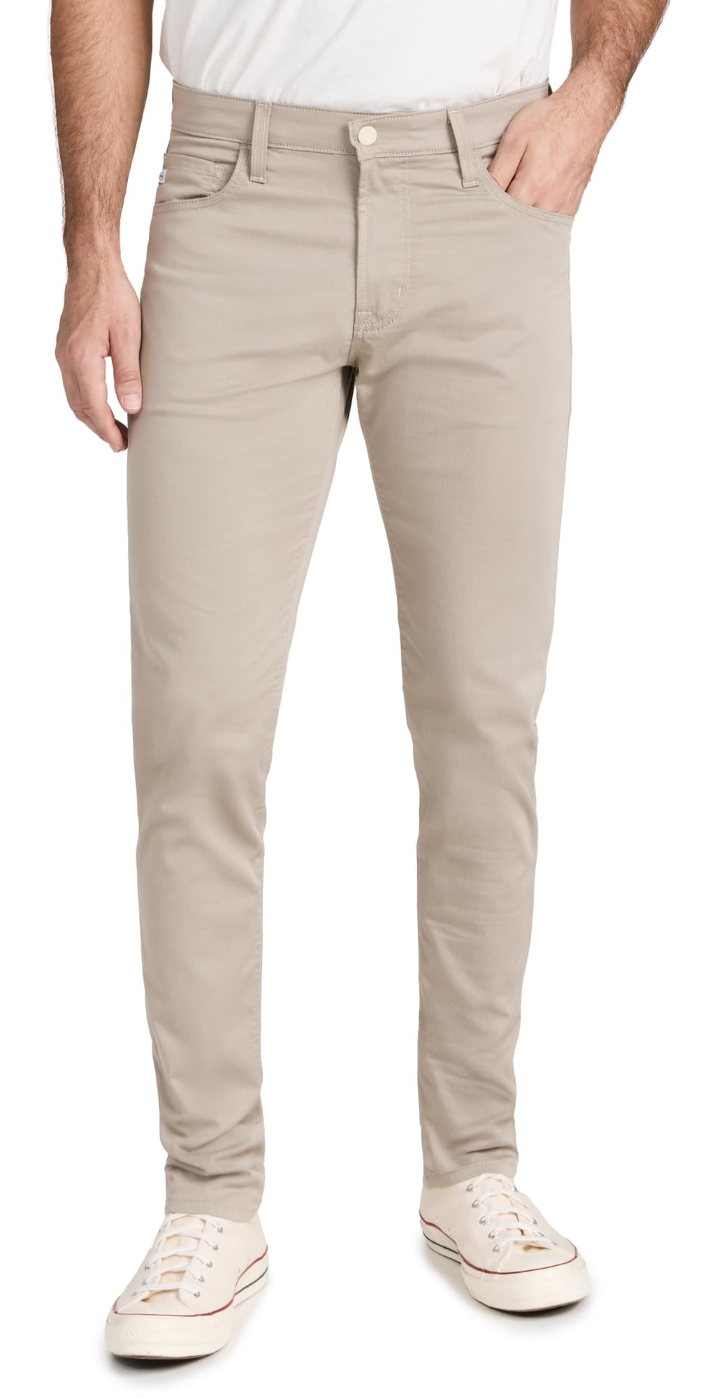 AG Tellis Modern Slim Jeans In Commuter Performance 34 Dry Dust