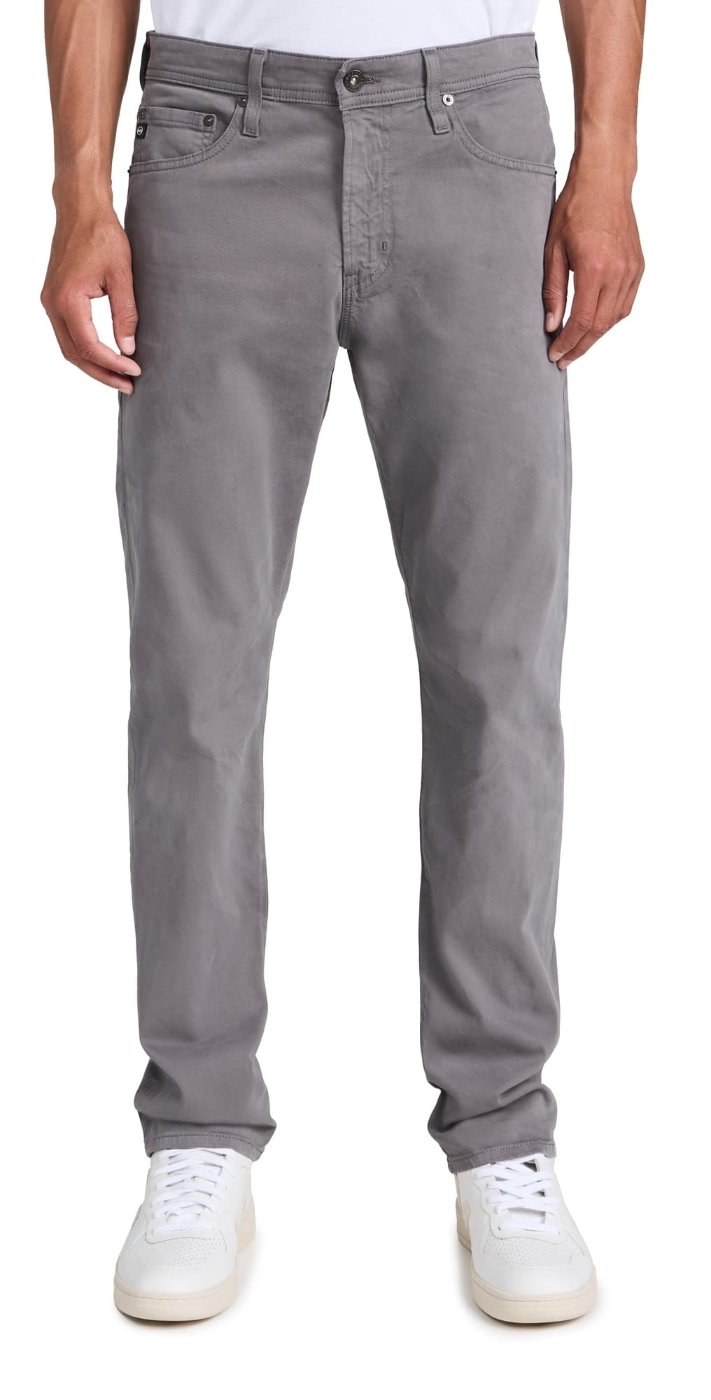 AG Graduate Tailored Twill Jeans 32 Folkestone Grey