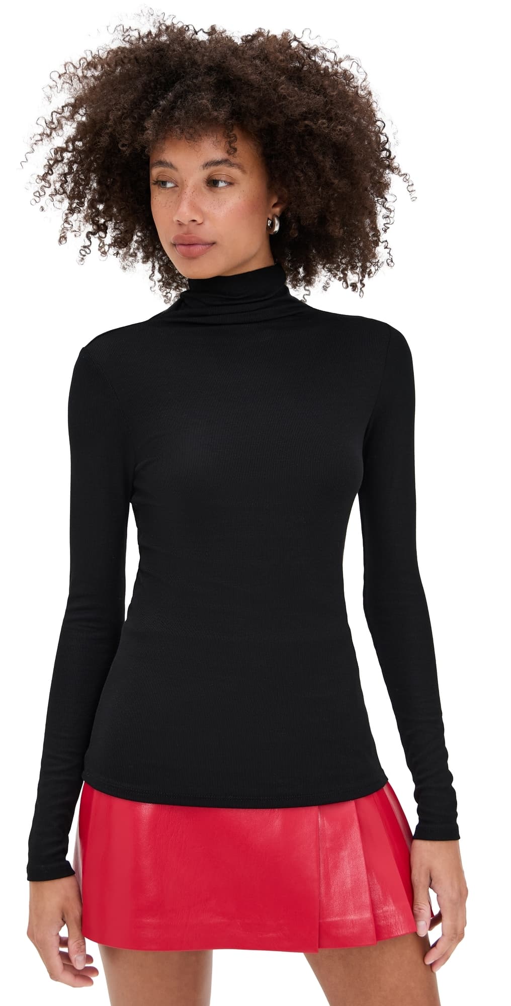AG Chels Turtleneck Super Black