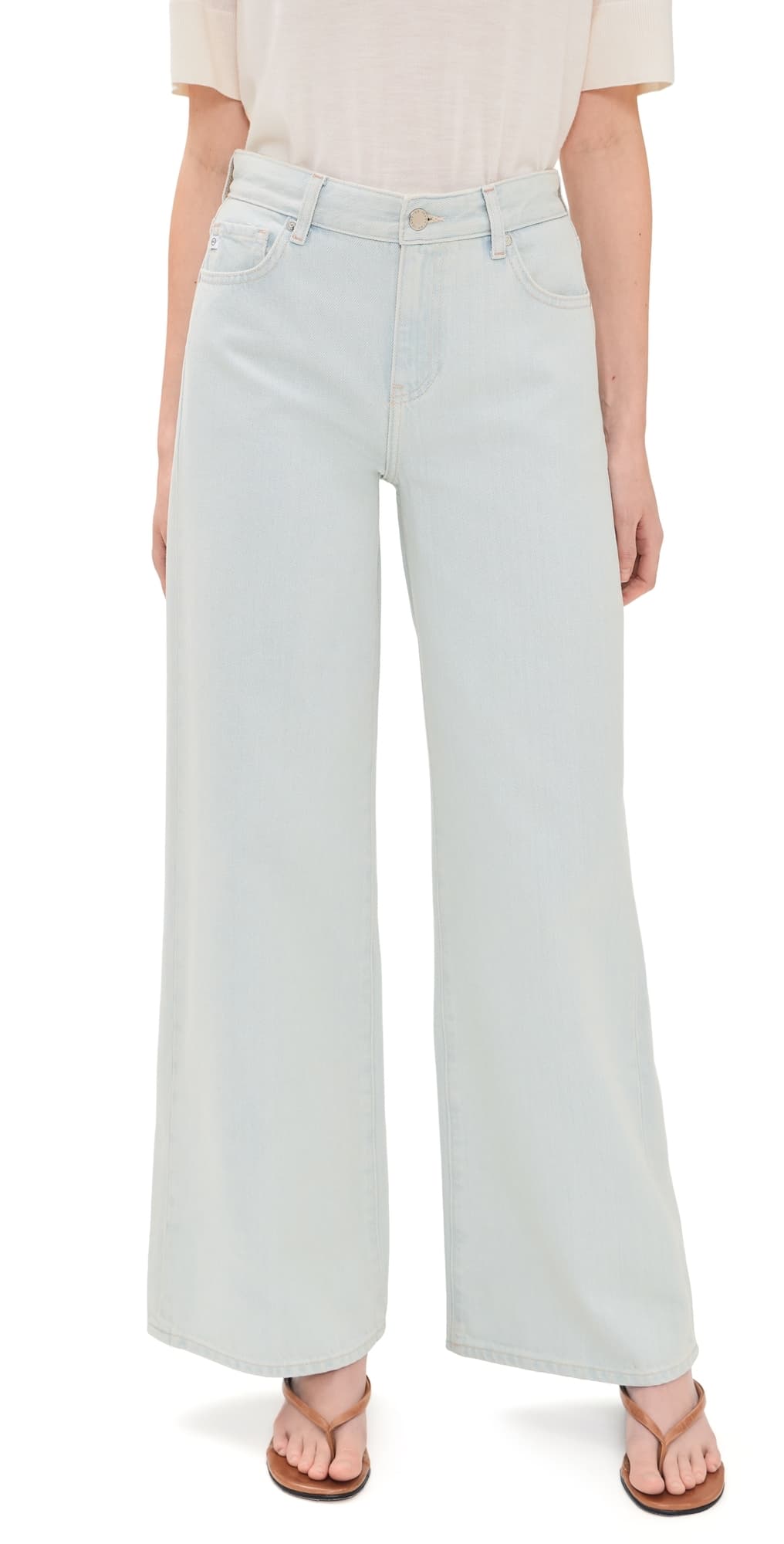 AG Saige Wide Leg Jeans Luminance