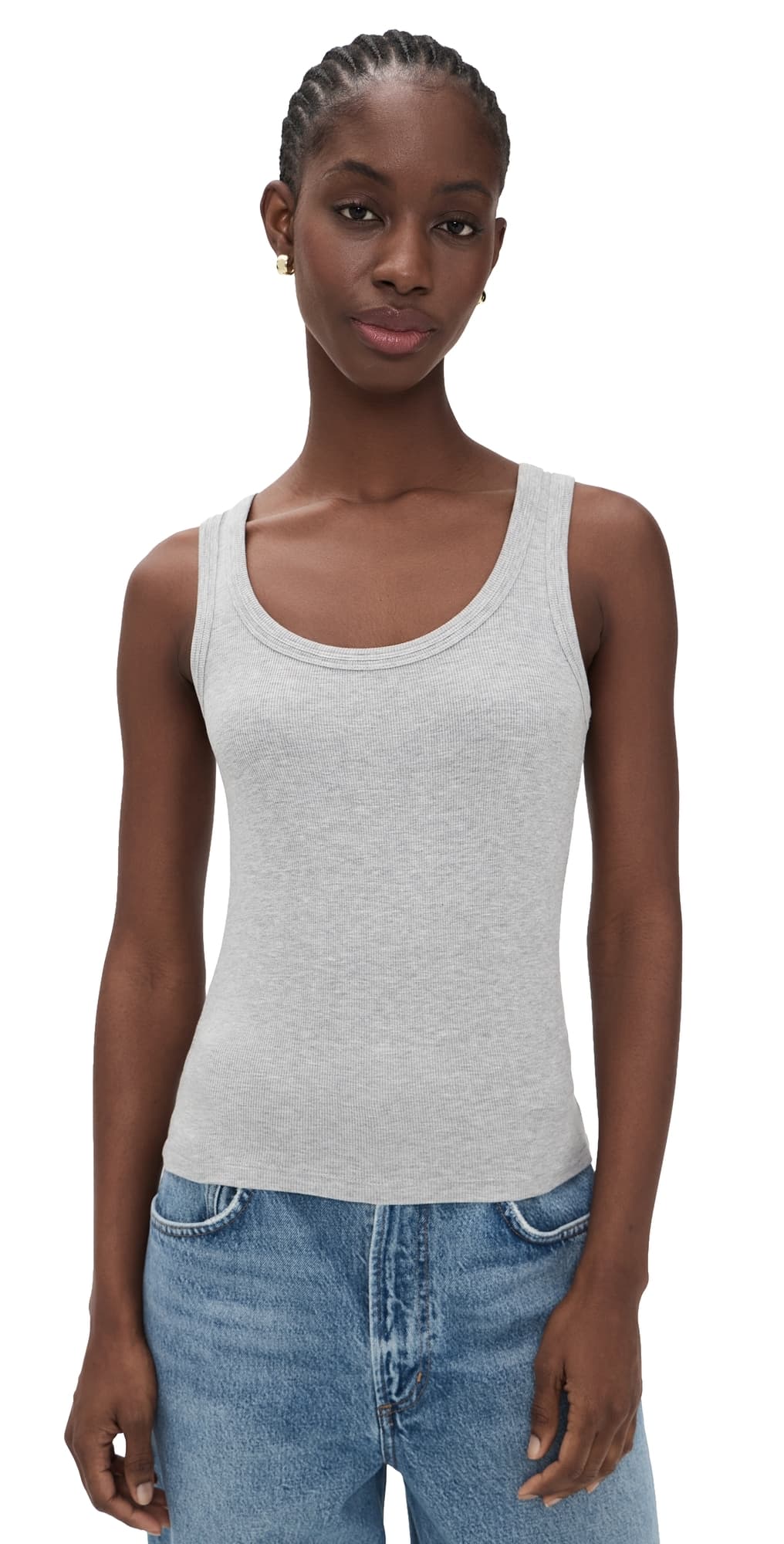 AG Ashley Tank Heather Grey