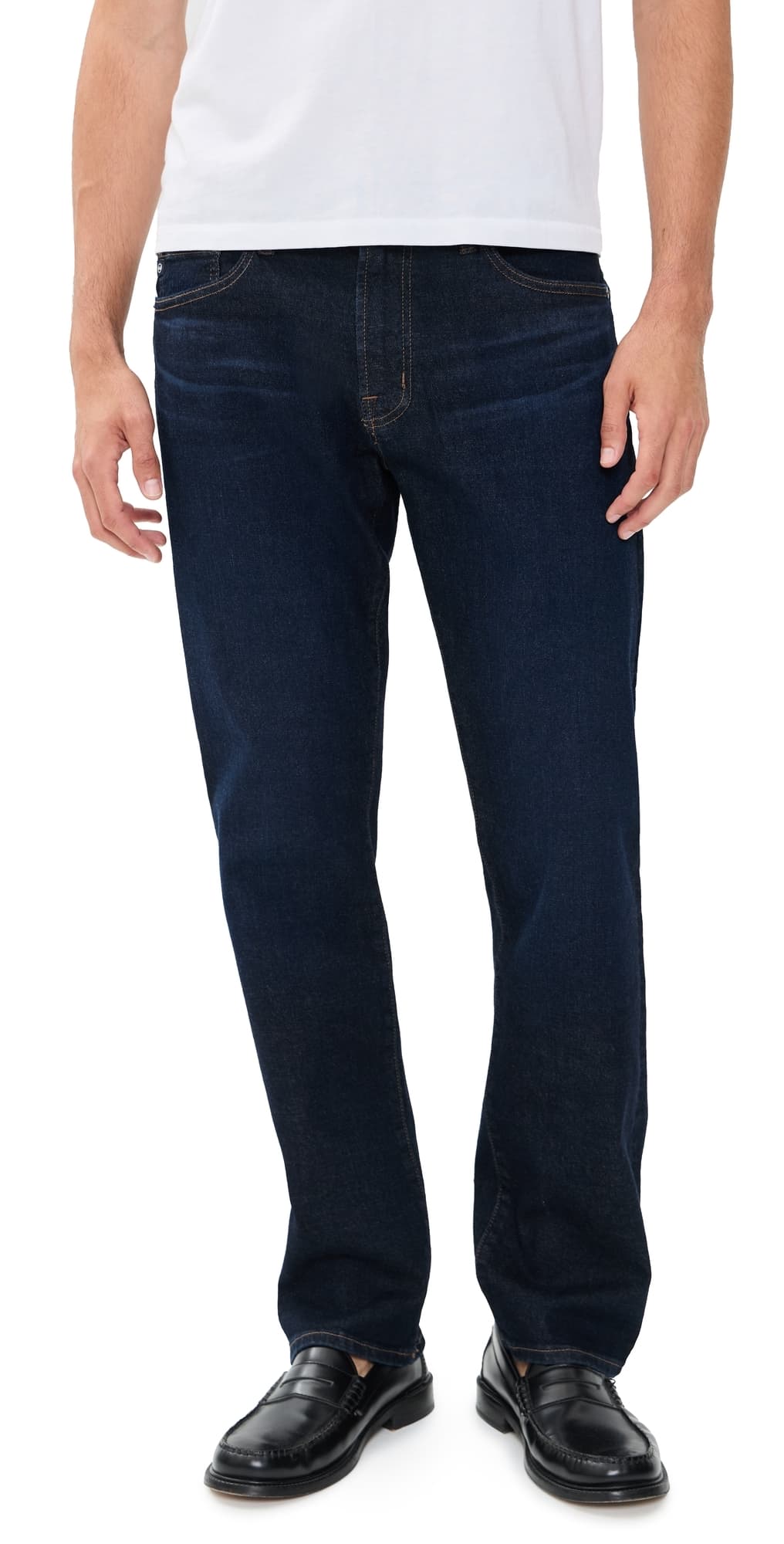AG Protégé Classic Straight Denim Jeans Blue Noise