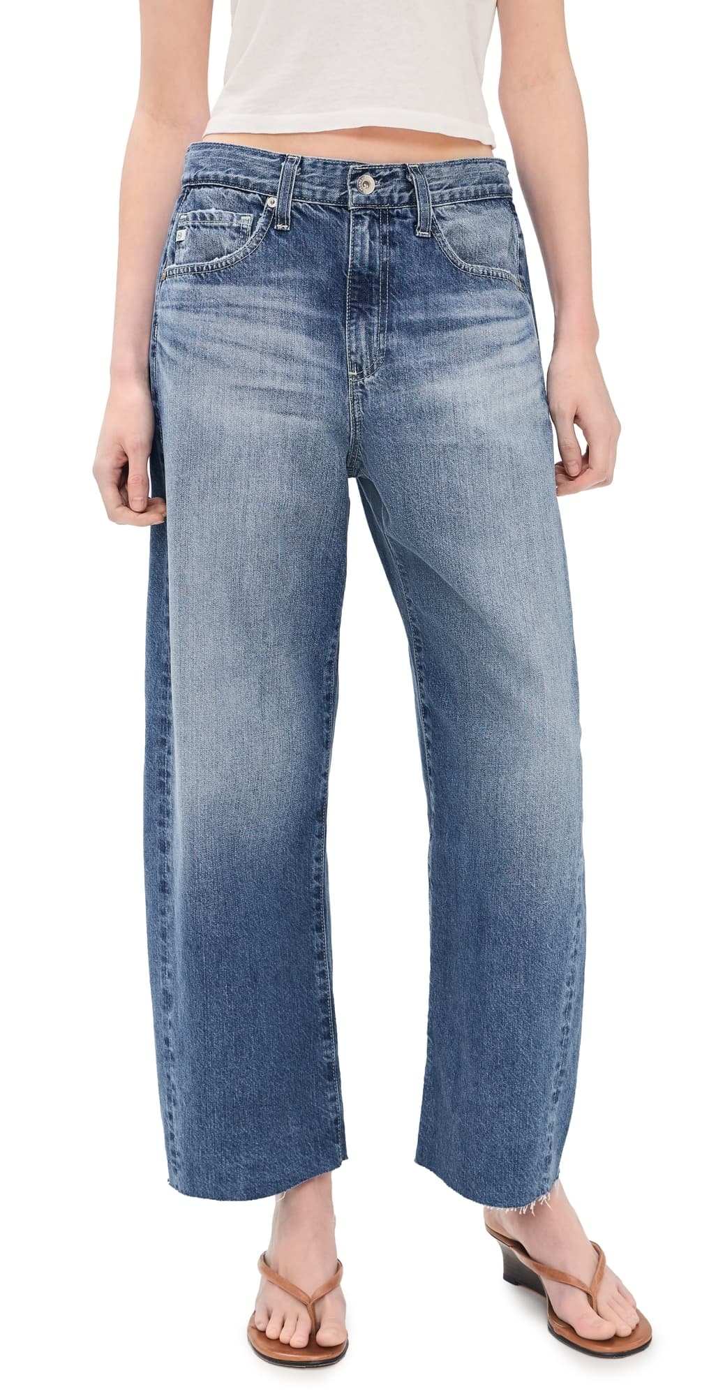 AG Hattie Crop Jeans Yellowstone