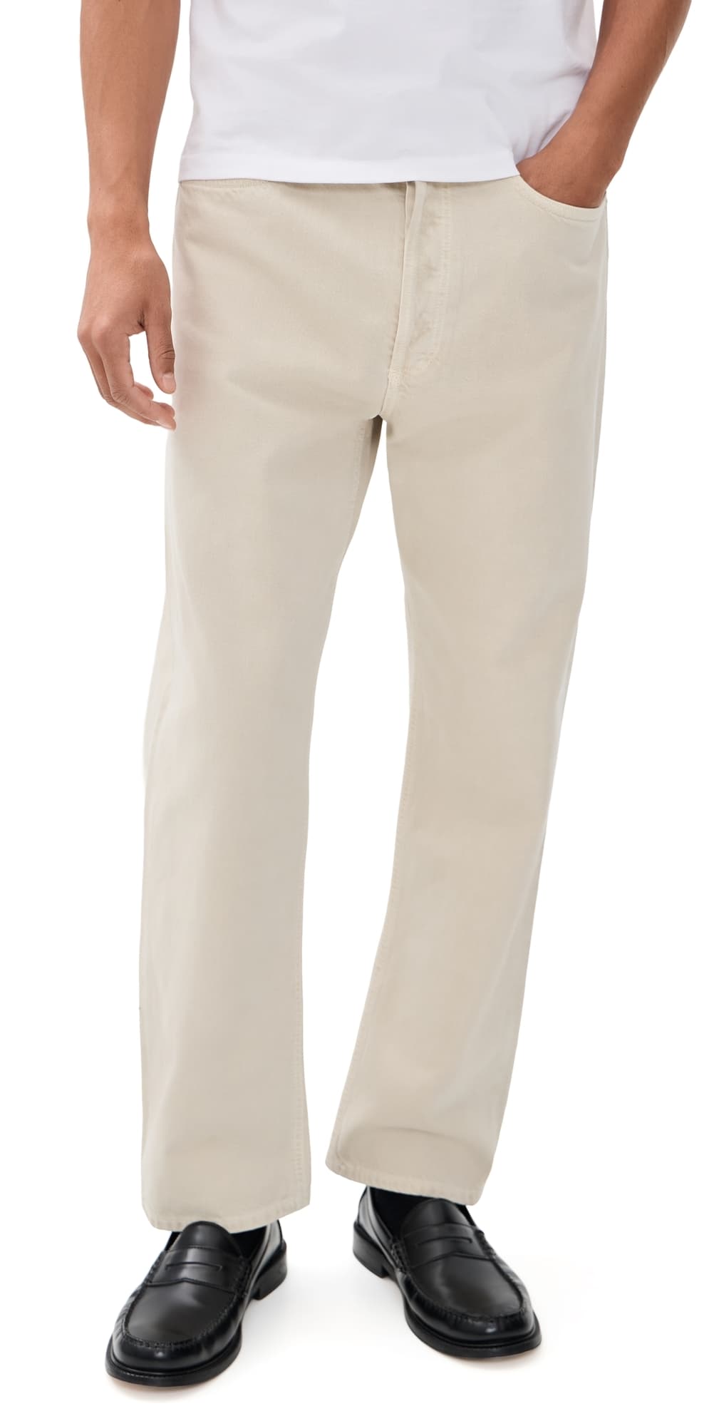 AGOLDE 90s Relaxed Straight Leg Jeans - 30 Bone