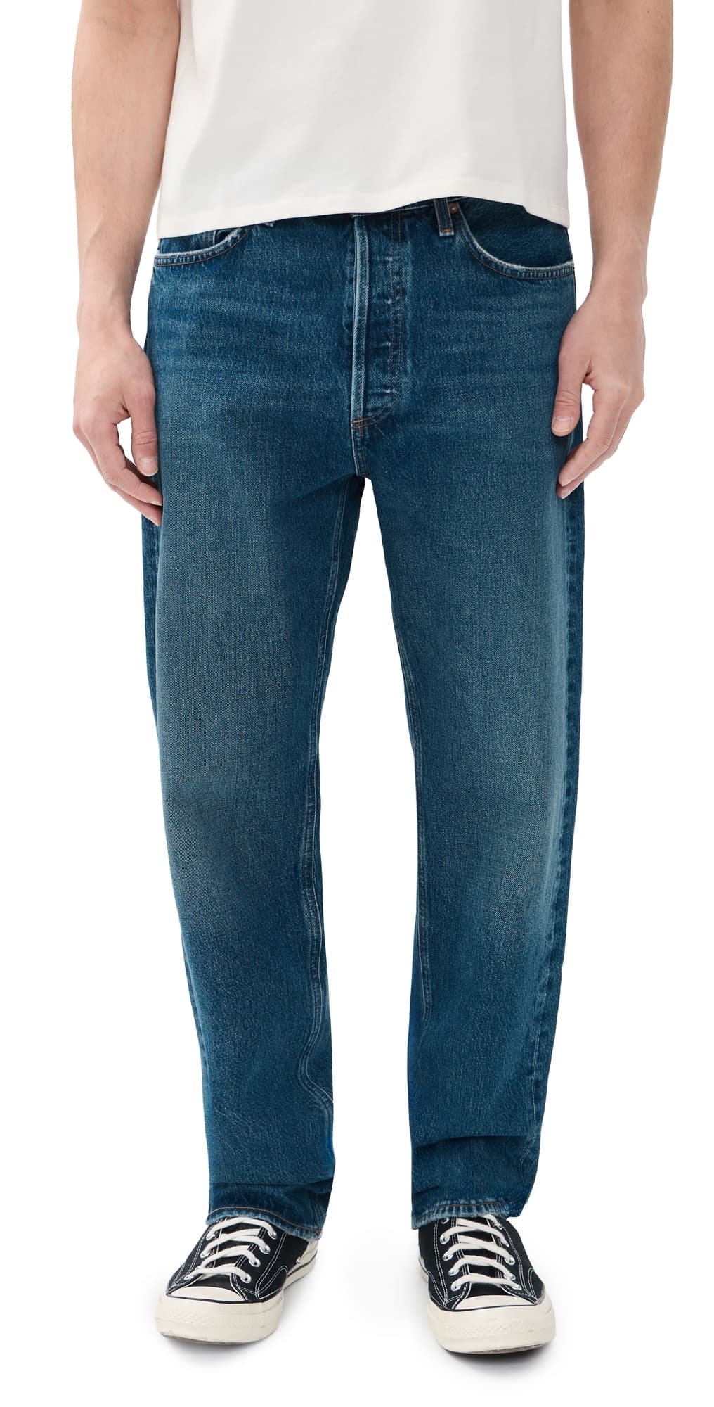 AGOLDE 90s Relaxed Straight Leg Jeans - 32 Publish