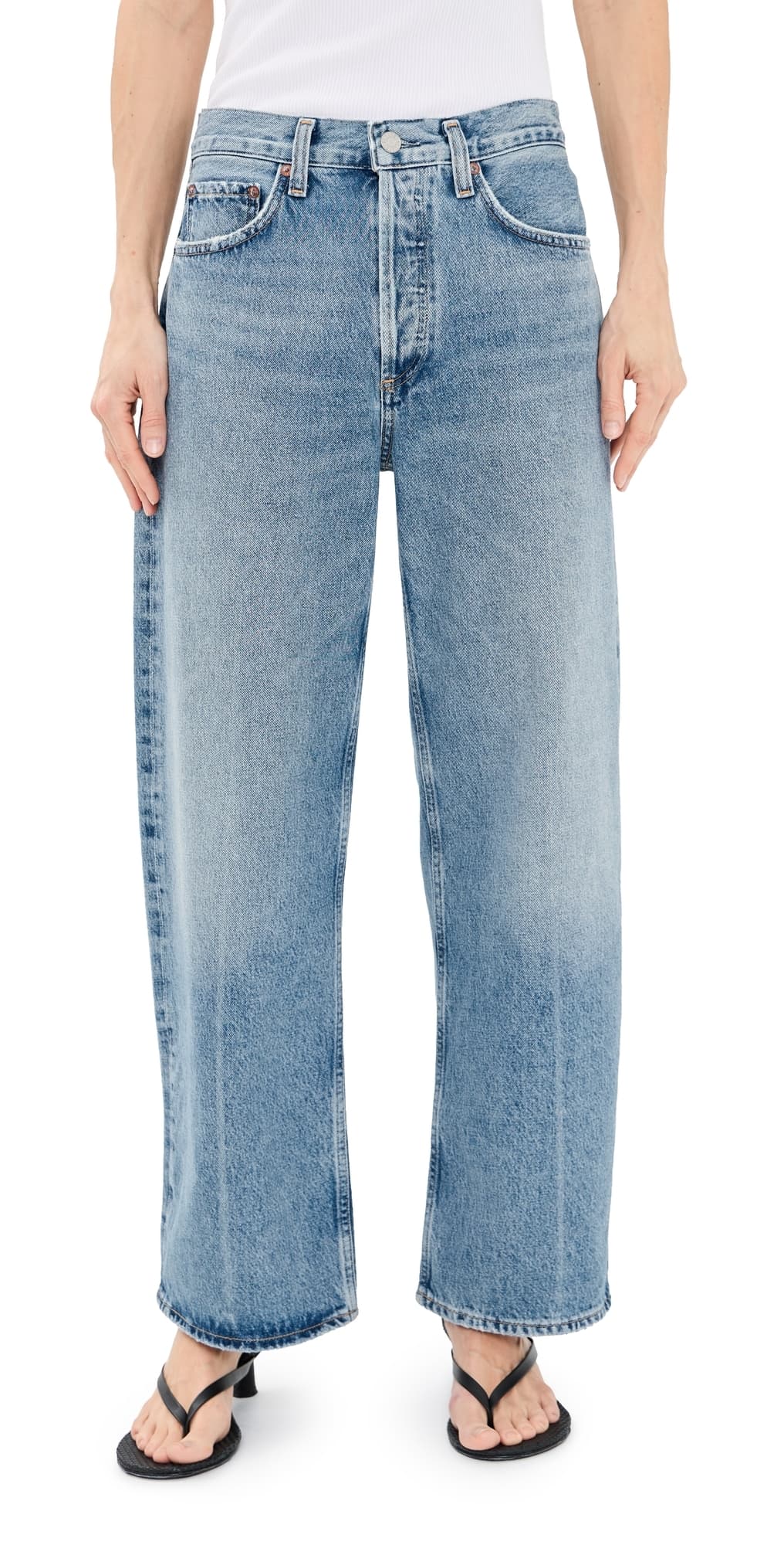 AGOLDE Petite Arc Jeans Brink
