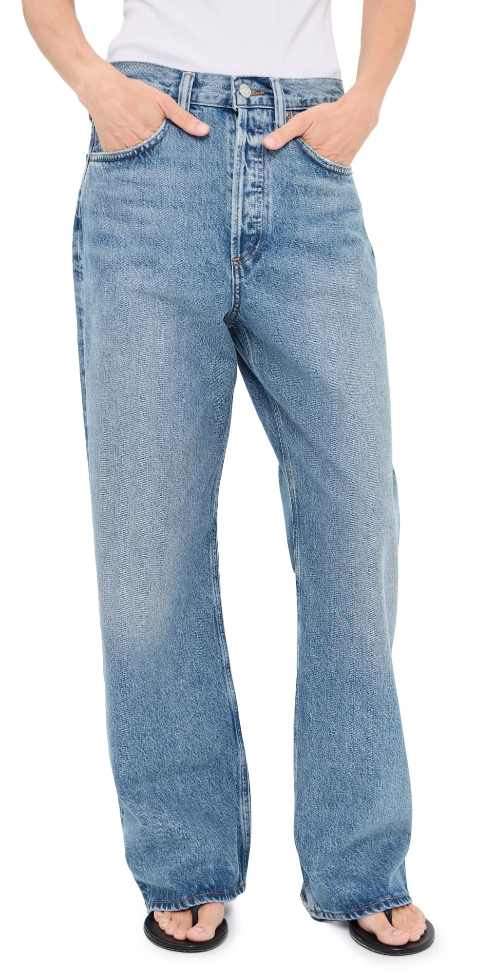 AGOLDE Petite Vintage Loose Jeans Outbreak