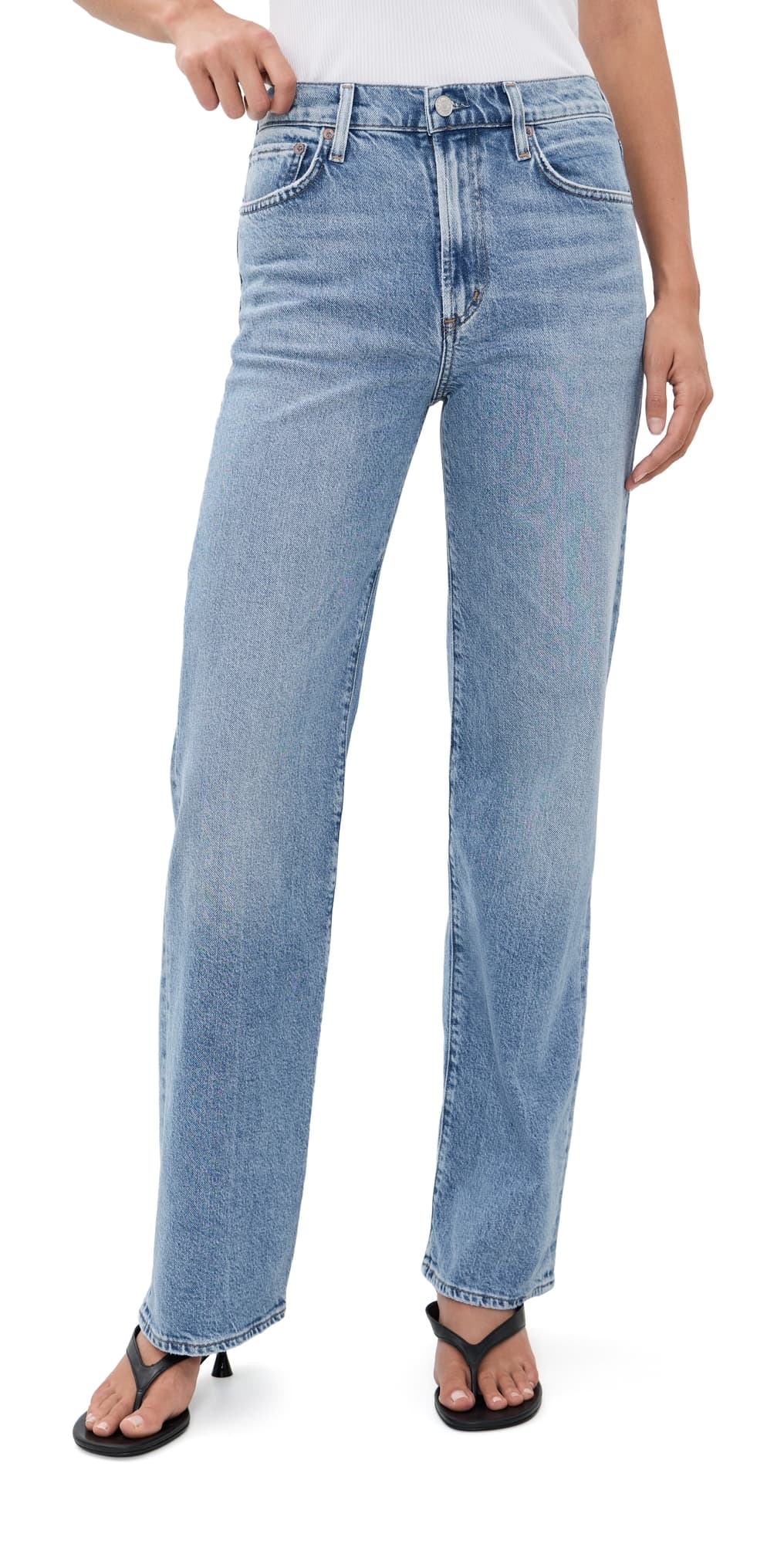 AGOLDE Harper Relaxed Straight Jeans Outlook