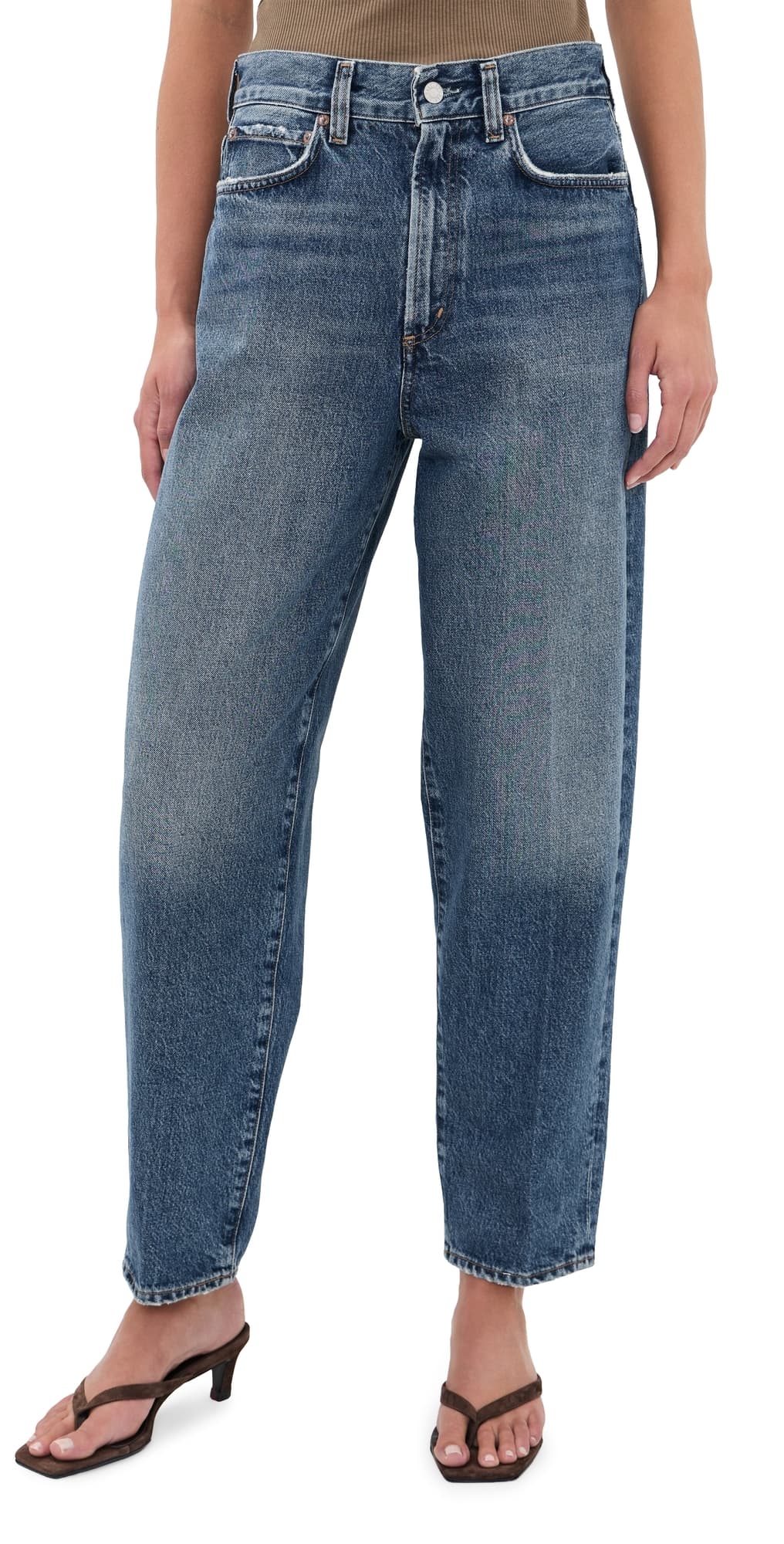 AGOLDE 80s High Rise Vintage Taper Jeans Selection