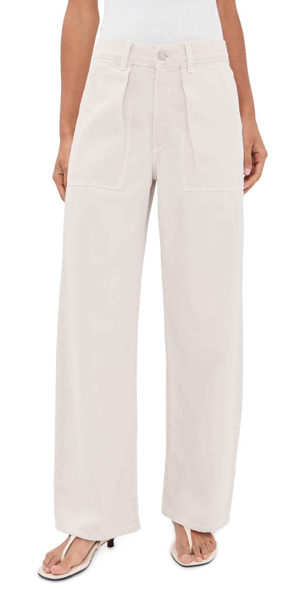 AGOLDE Low Curve Utility Jeans Bone