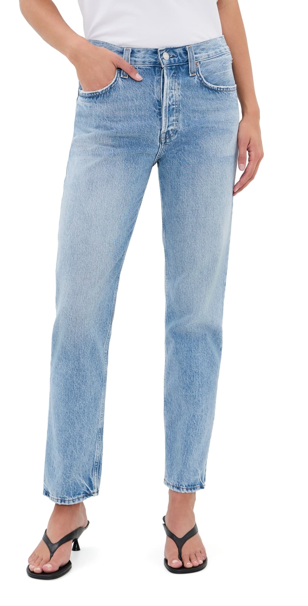 AGOLDE Romney Jeans Stream