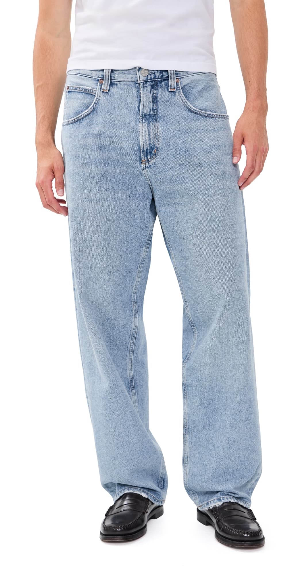 AGOLDE Fusion Low Slung Tapered Fit Jeans 32 Force