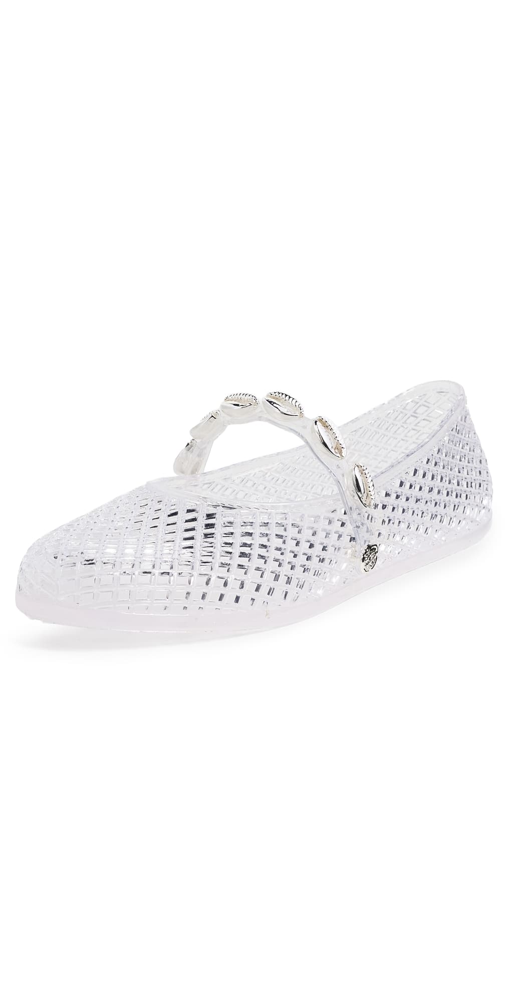 Ancient Greek Sandals Iro Jelly Flats Clear 39